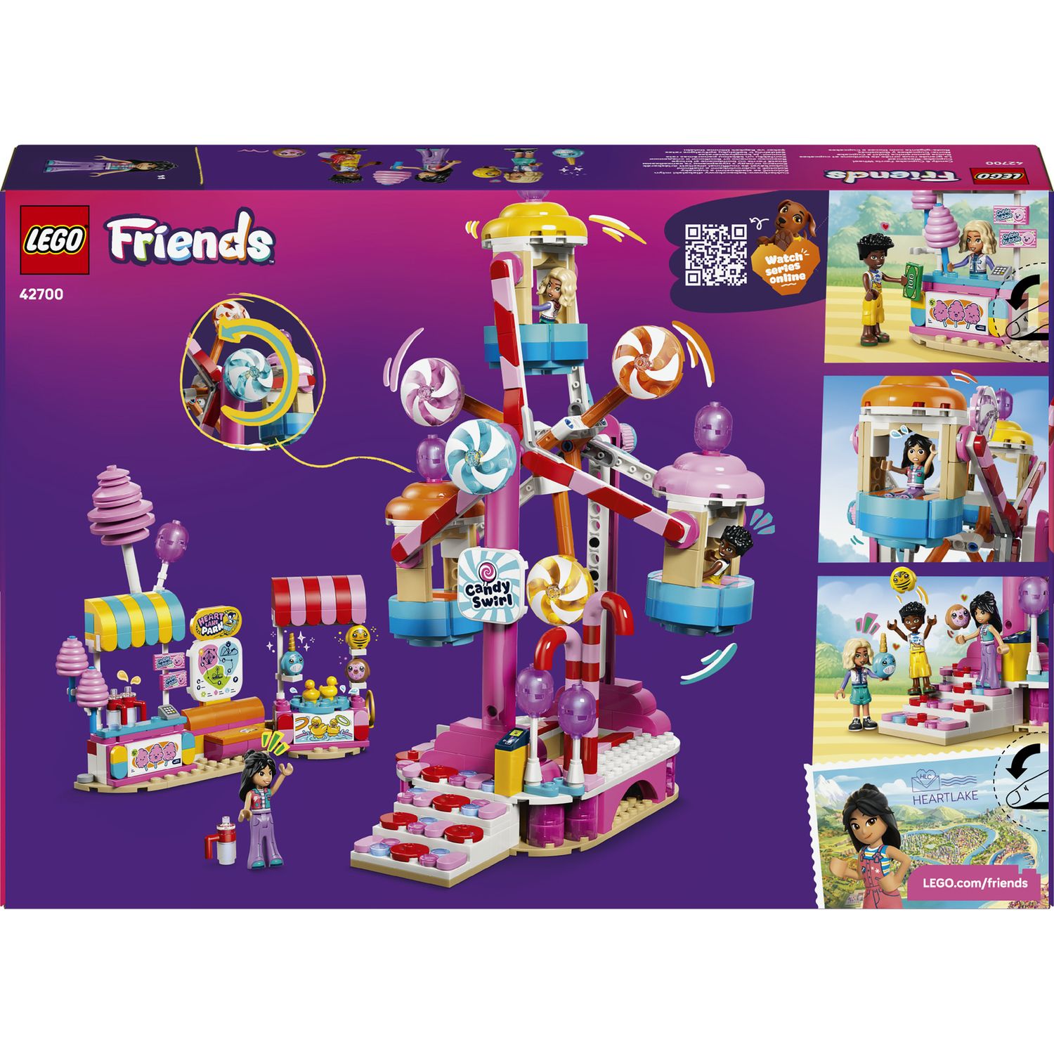 Lego lego friends ruota panoramica dolci e cupcake - 42700 - LEGO FRIENDS