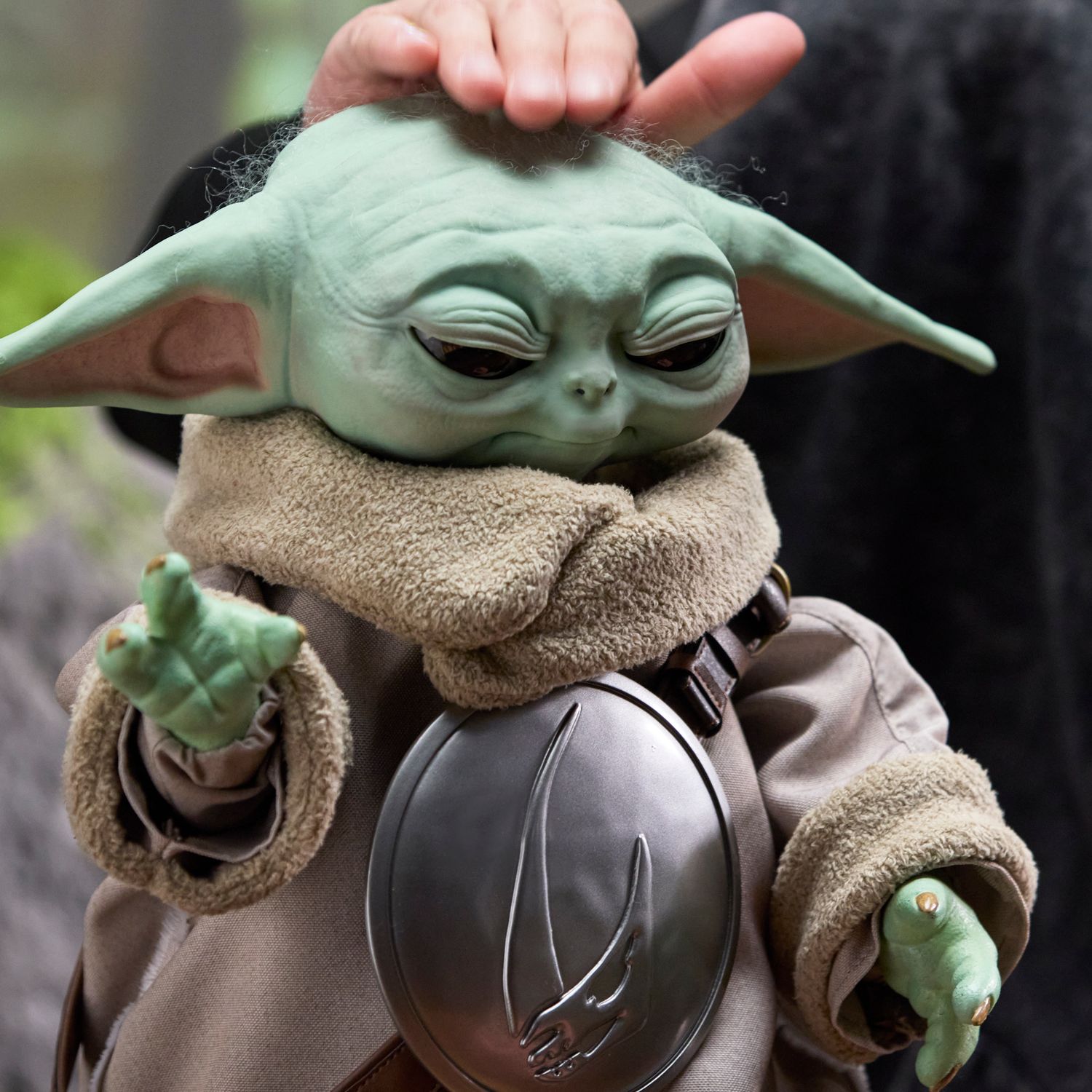 Star wars ultimate grogu animatronico premium 1:1 - replica grandezza naturale edizione limitata, oltre 250 animazioni e suoni, 14+ - Star Wars