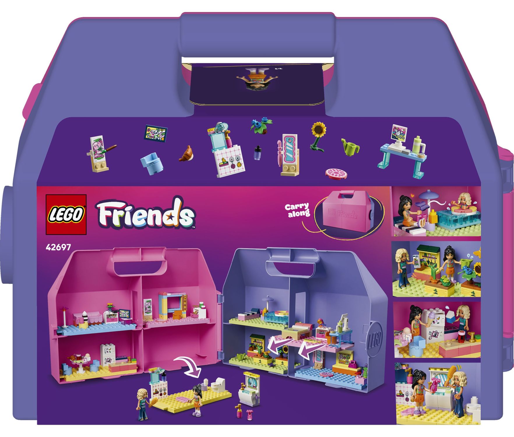 Lego lego friends valigetta creativa casa delle bambole - 42697 - LEGO FRIENDS