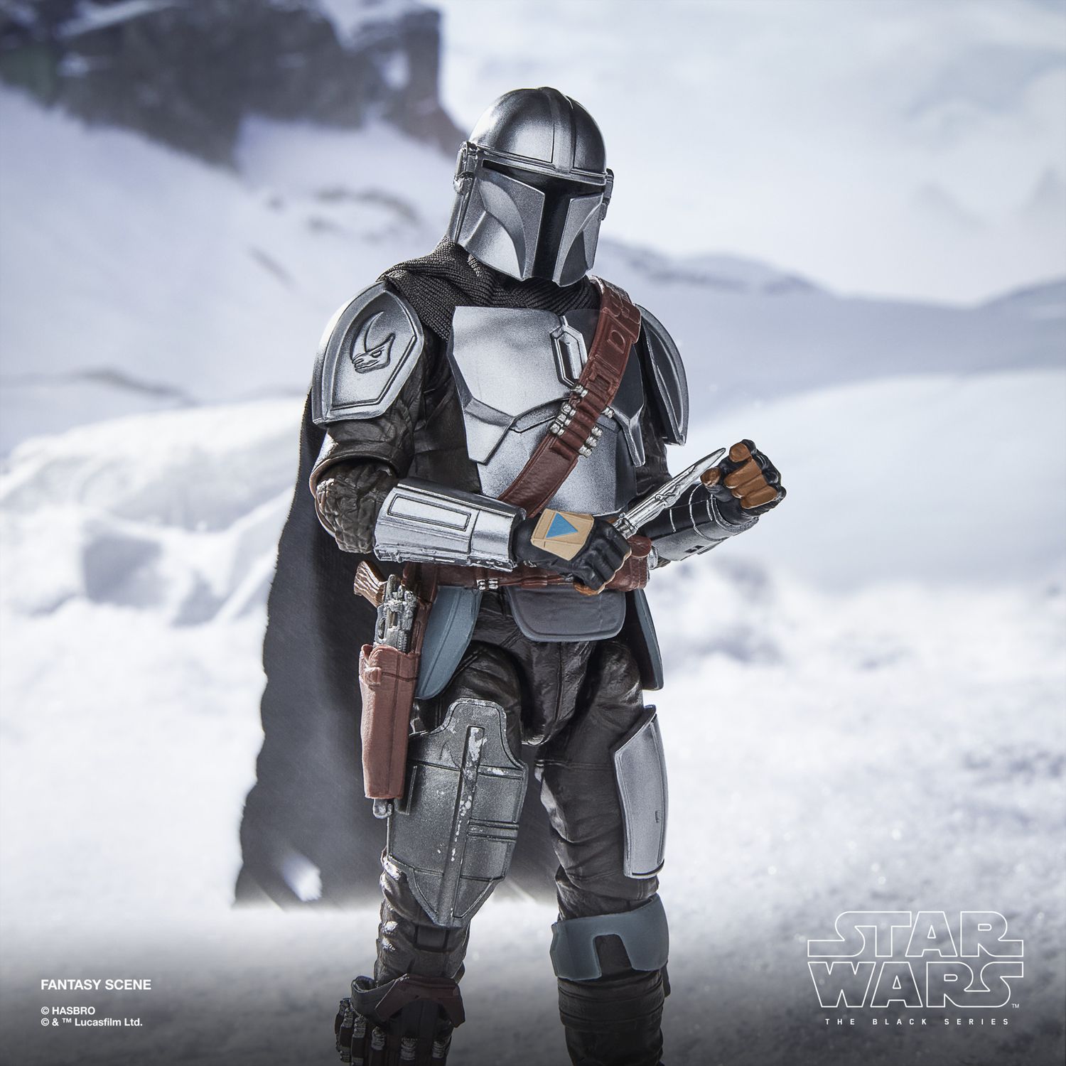 Hasbro star wars the black series, il mandaloriano e grogu - Star Wars
