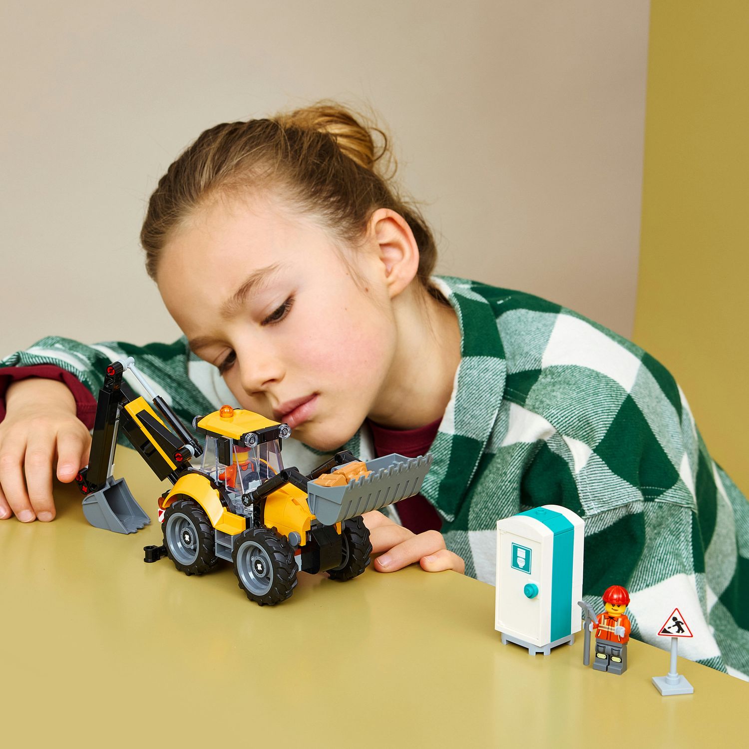 Lego lego city scavatrice da cantiere gialla - 60480 - LEGO CITY