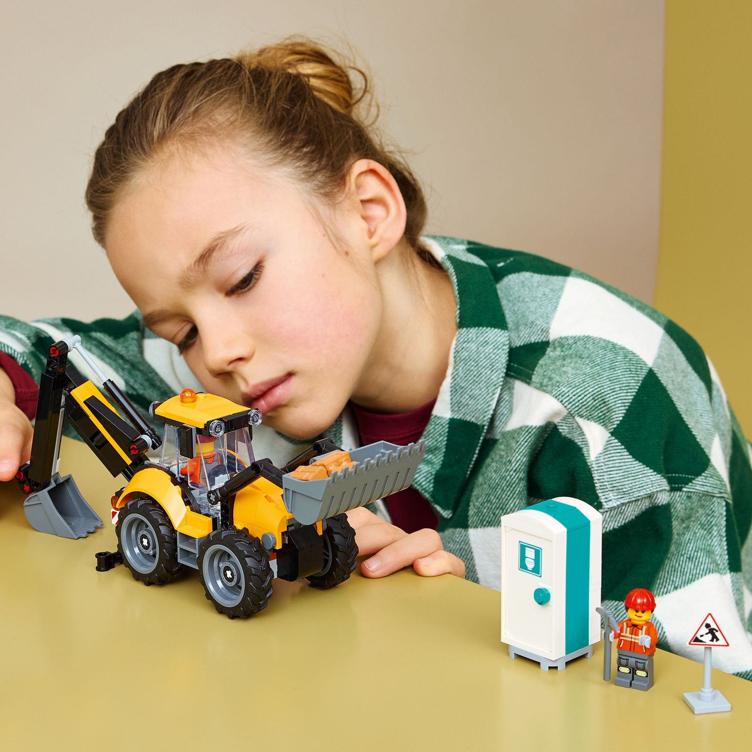 Lego lego city scavatrice da cantiere gialla - 60480 - LEGO CITY