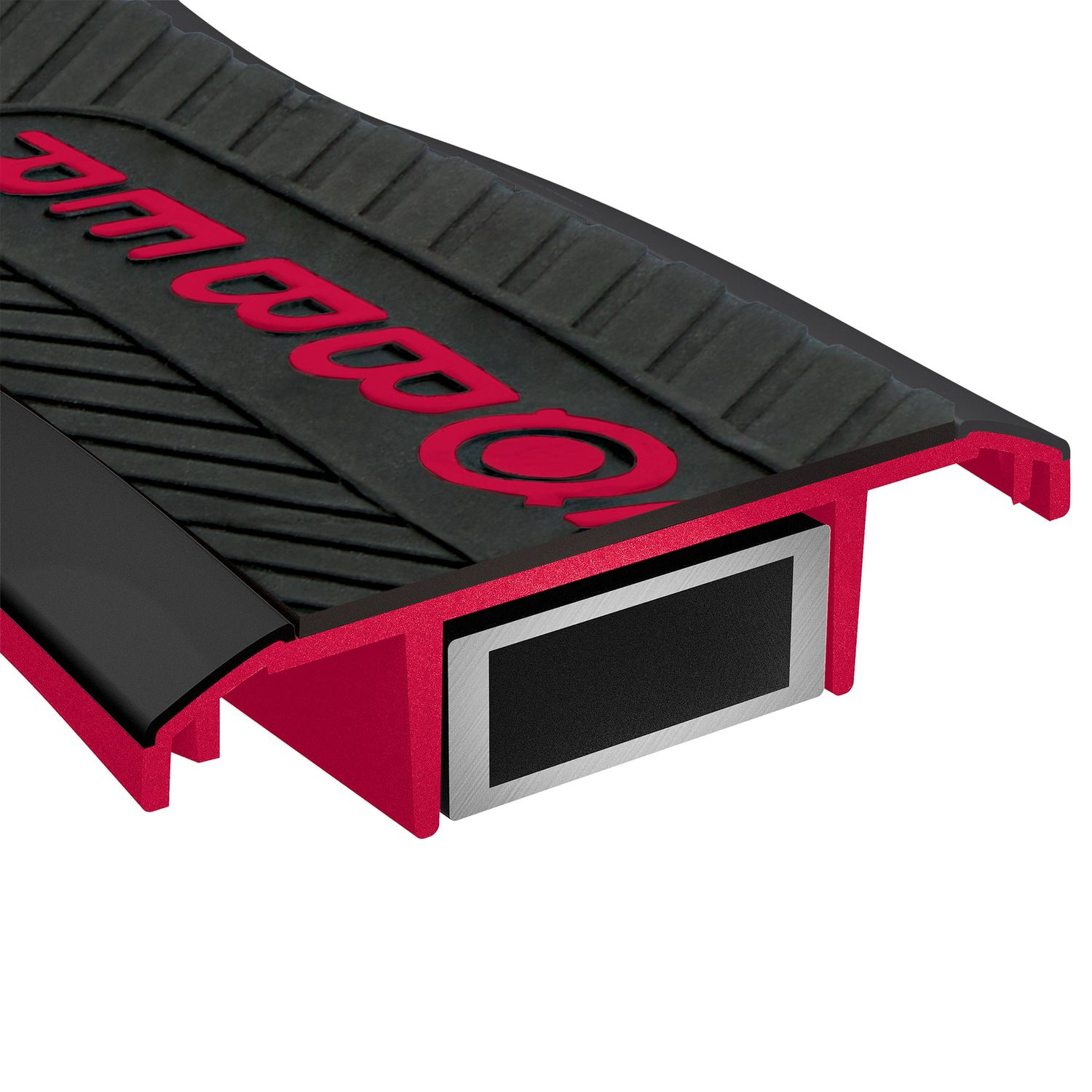 Monopattino flow 125 light red — ruote led, manubrio regolabile, 5+ anni - GLOBBER