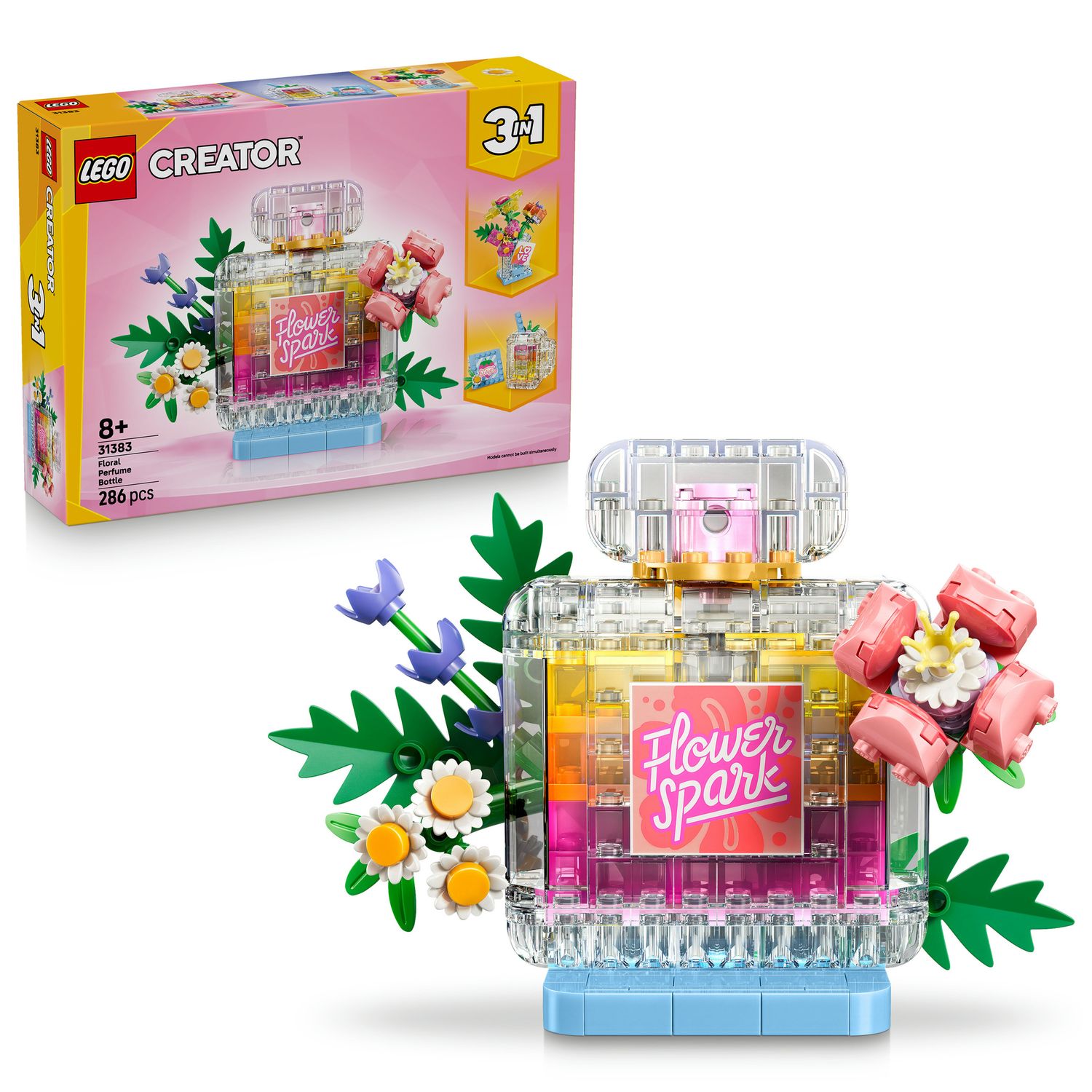 Lego lego creator boccetta di profumo con decorazione floreale - 31383 - LEGO CREATOR