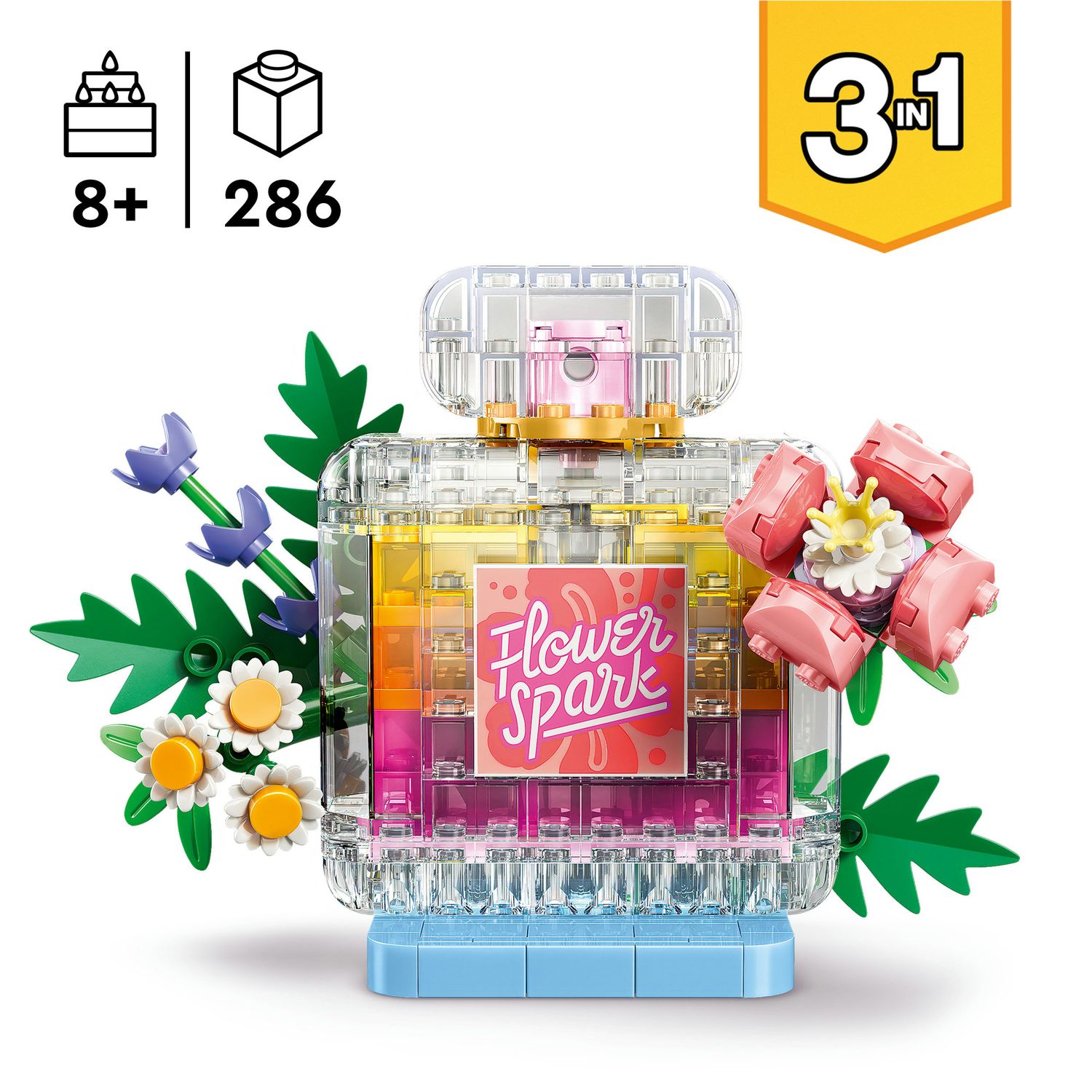 Lego lego creator boccetta di profumo con decorazione floreale - 31383 - LEGO CREATOR