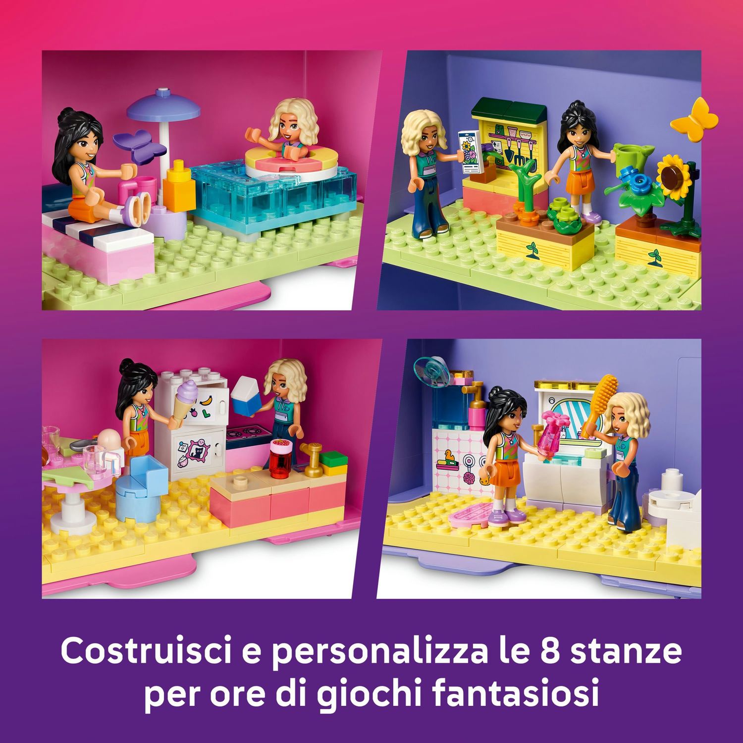 Lego lego friends valigetta creativa casa delle bambole - 42697 - LEGO FRIENDS