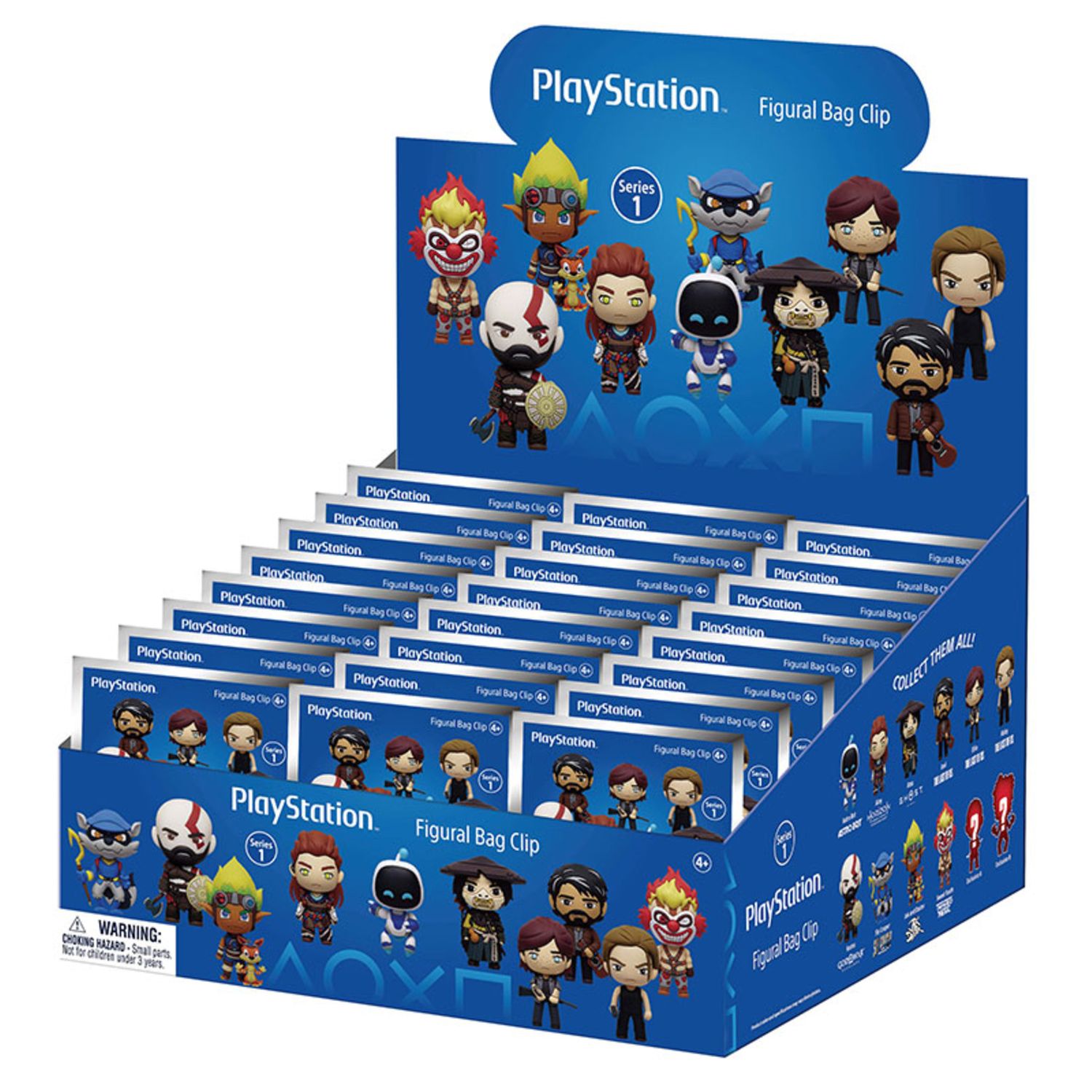Portachiavi clip playstation serie 1 assortito - FUNKO POP!