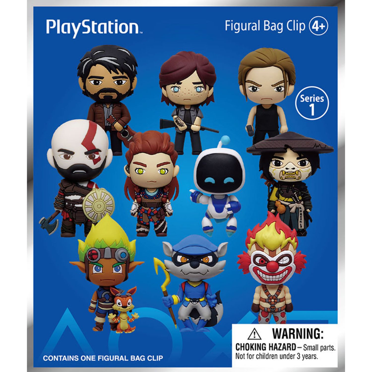 Portachiavi clip playstation serie 1 assortito - FUNKO POP!
