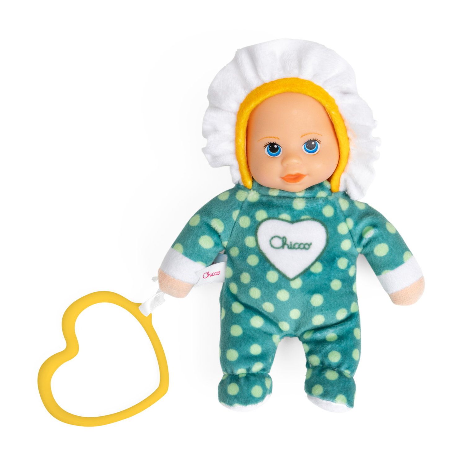 Chicco  mini bambola my doudou doll fiore,  altezza 18 cm - Chicco
