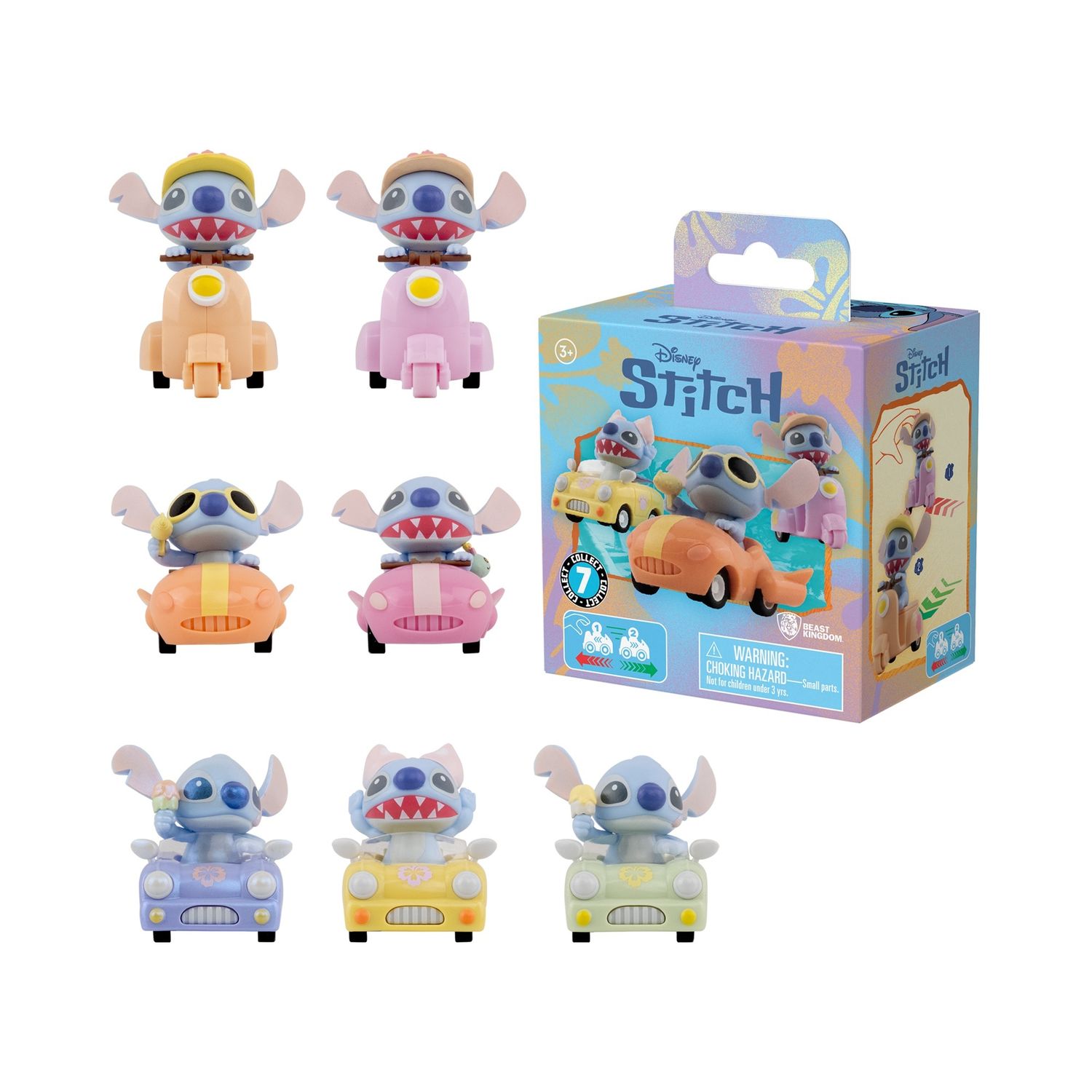 Serie 2 di yume stitch zoom hero blind box - Disney Stitch