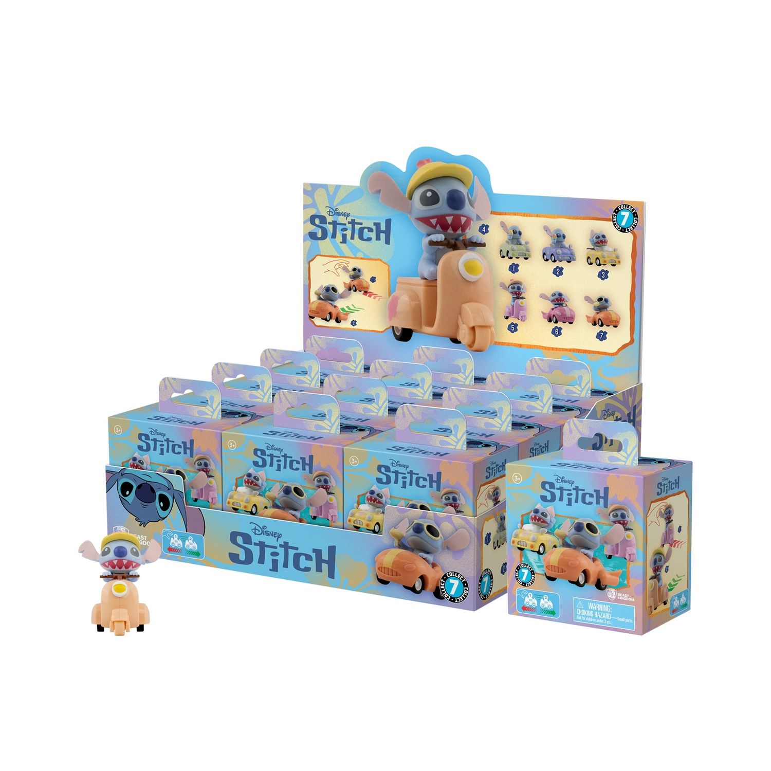 Serie 2 di yume stitch zoom hero blind box - Disney Stitch