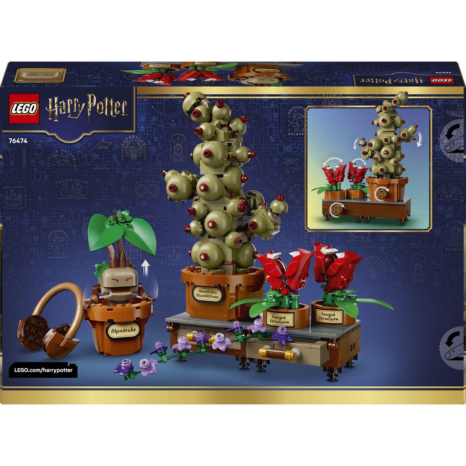 Lego harry potter tm piante di erbologia di hogwarts™ - 76474 - Harry Potter, Lego
