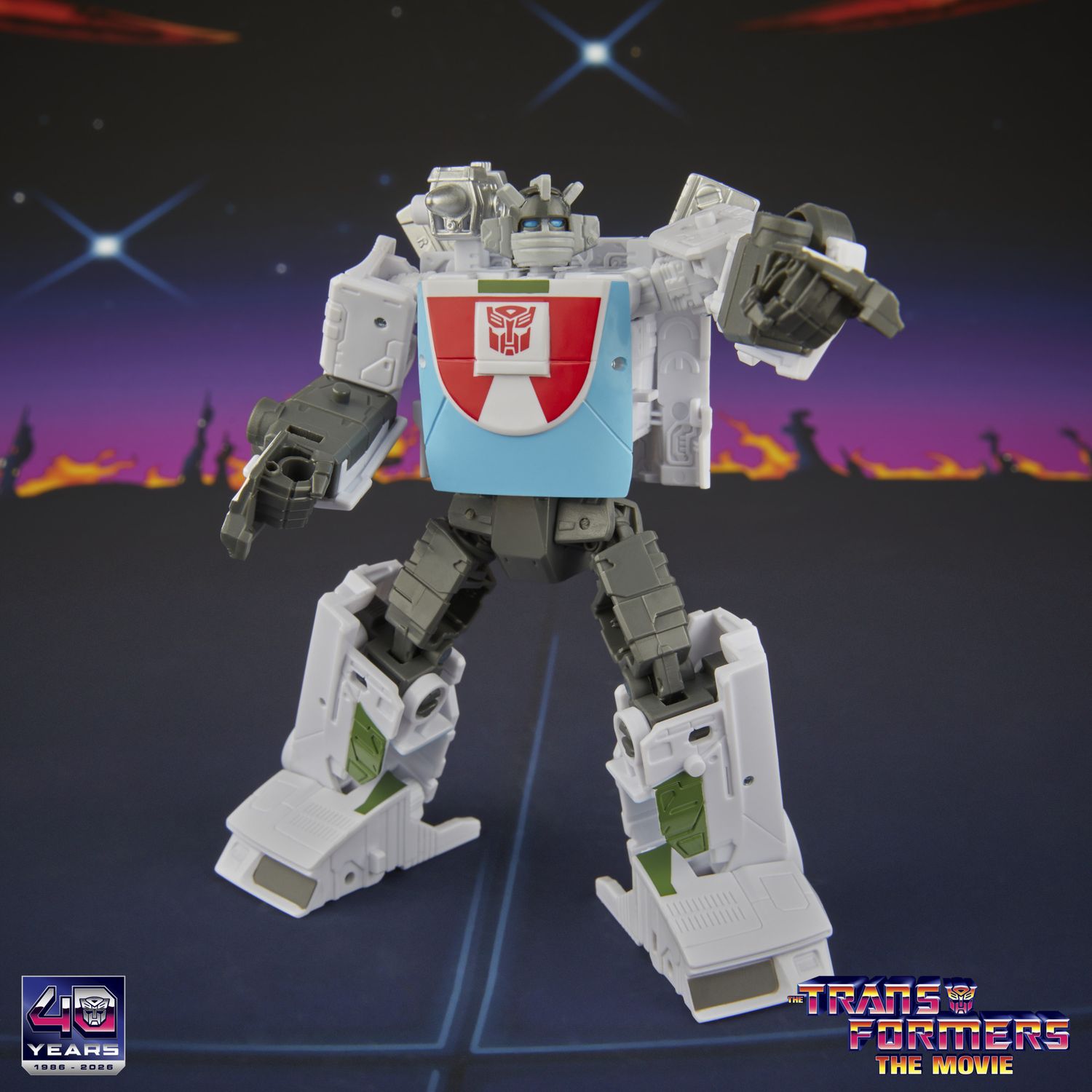 Transformers studio series deluxe class, wheeljack, ispirata al film "transformers: the movie" - TRANSFORMER