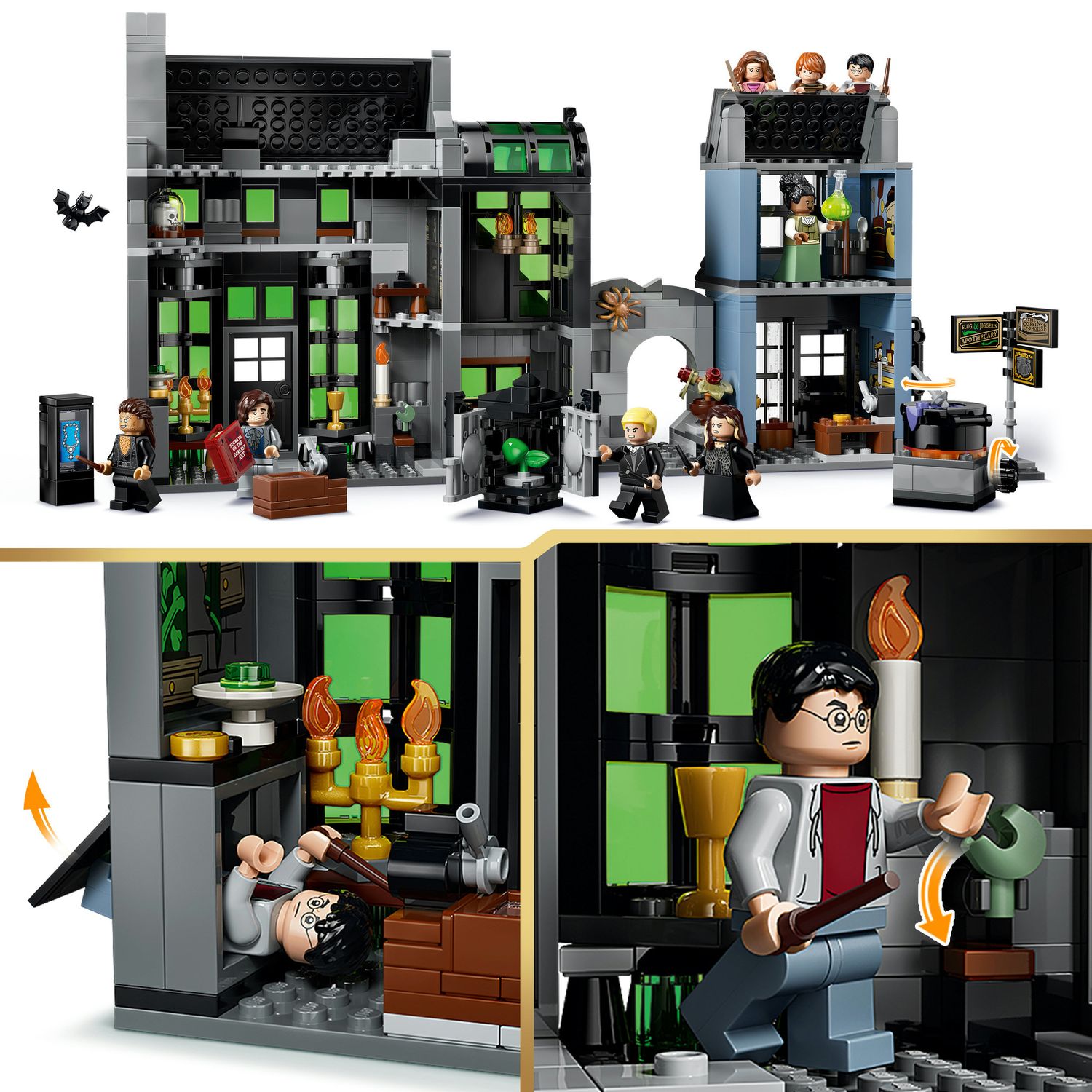 Lego harry potter tm negozi di magia di notturn alley - 76471 - Harry Potter, Lego