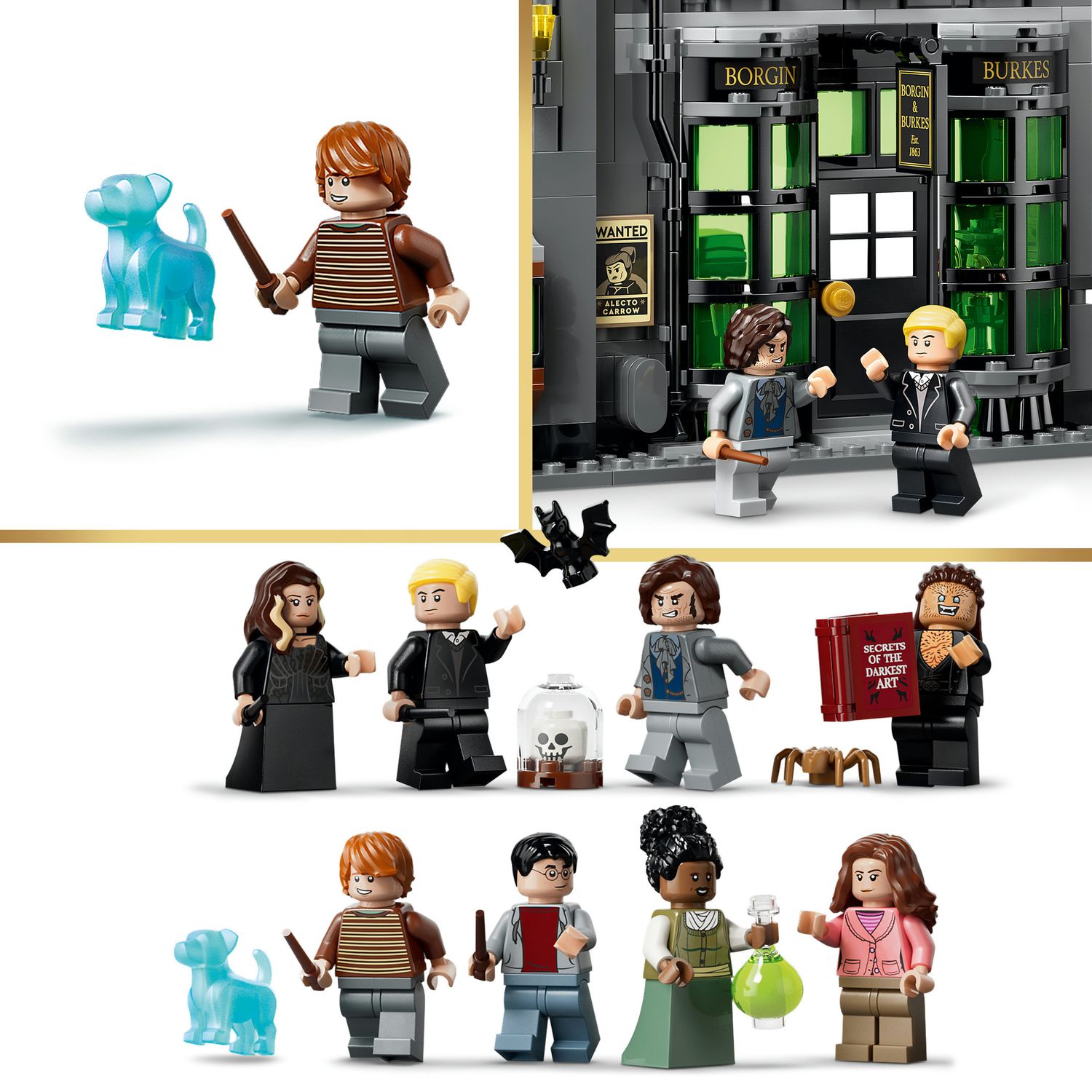 Lego harry potter tm negozi di magia di notturn alley - 76471 - Harry Potter, Lego