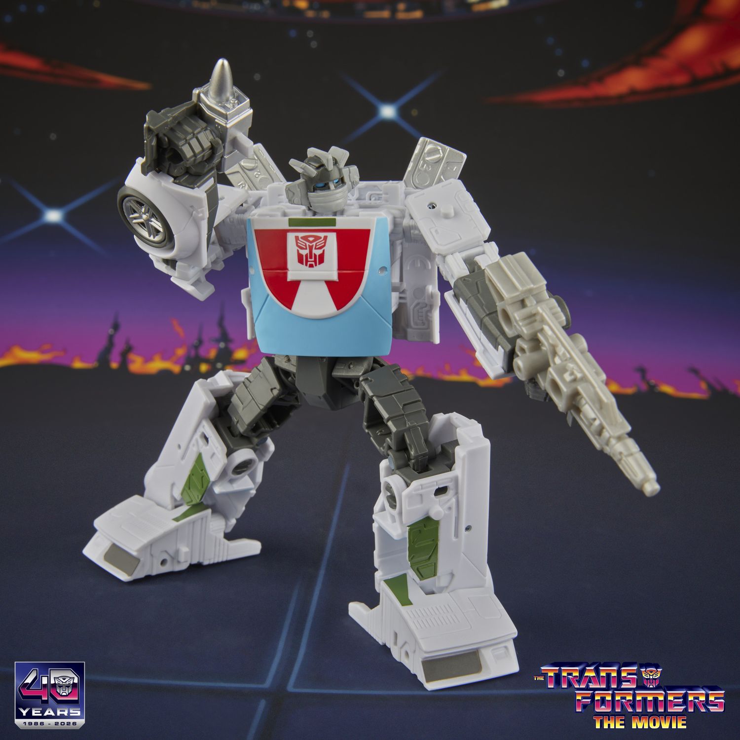 Transformers studio series deluxe class, wheeljack, ispirata al film "transformers: the movie" - TRANSFORMER