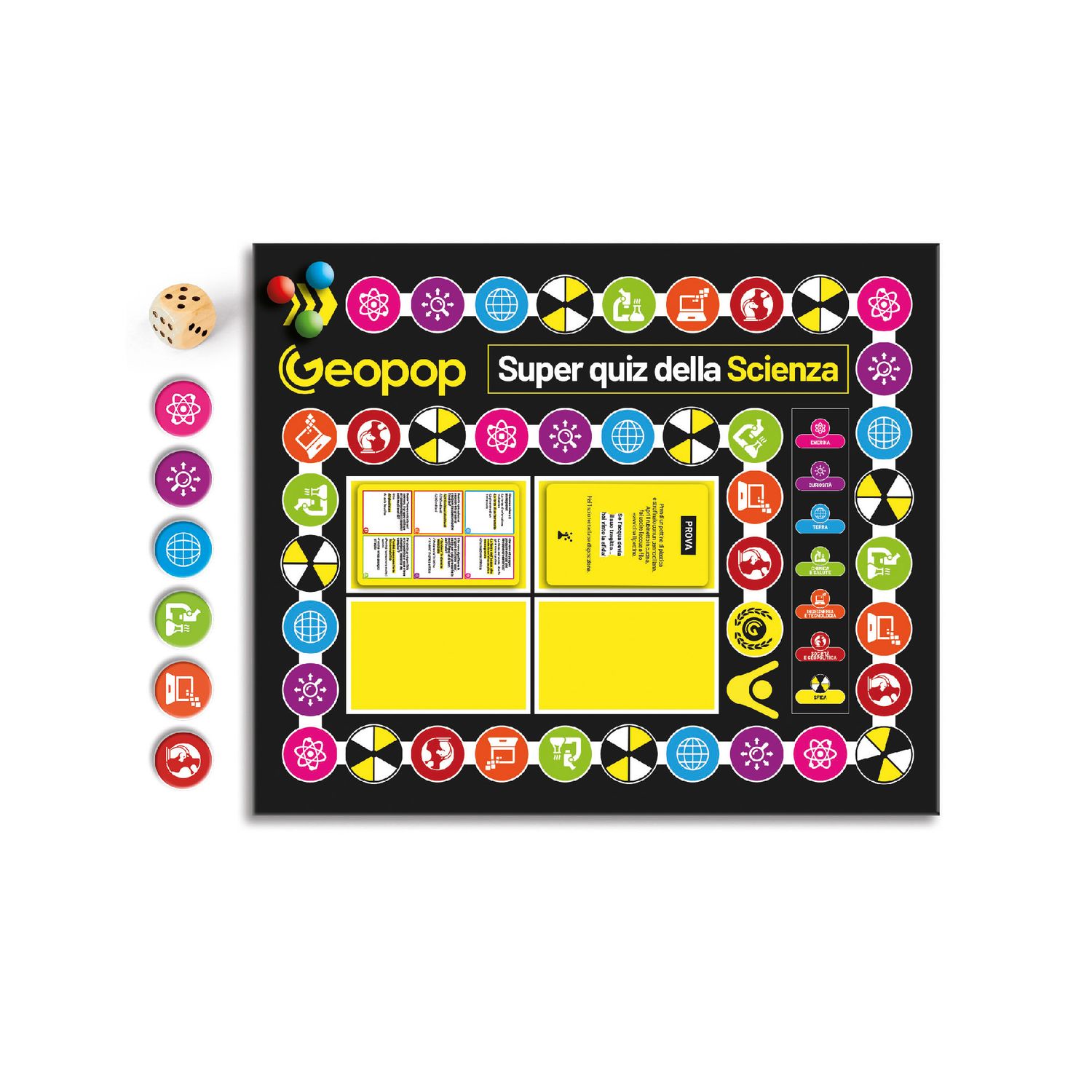 Clementoni - 19431 - geopop - il superquiz della scienza - CLEMENTONI