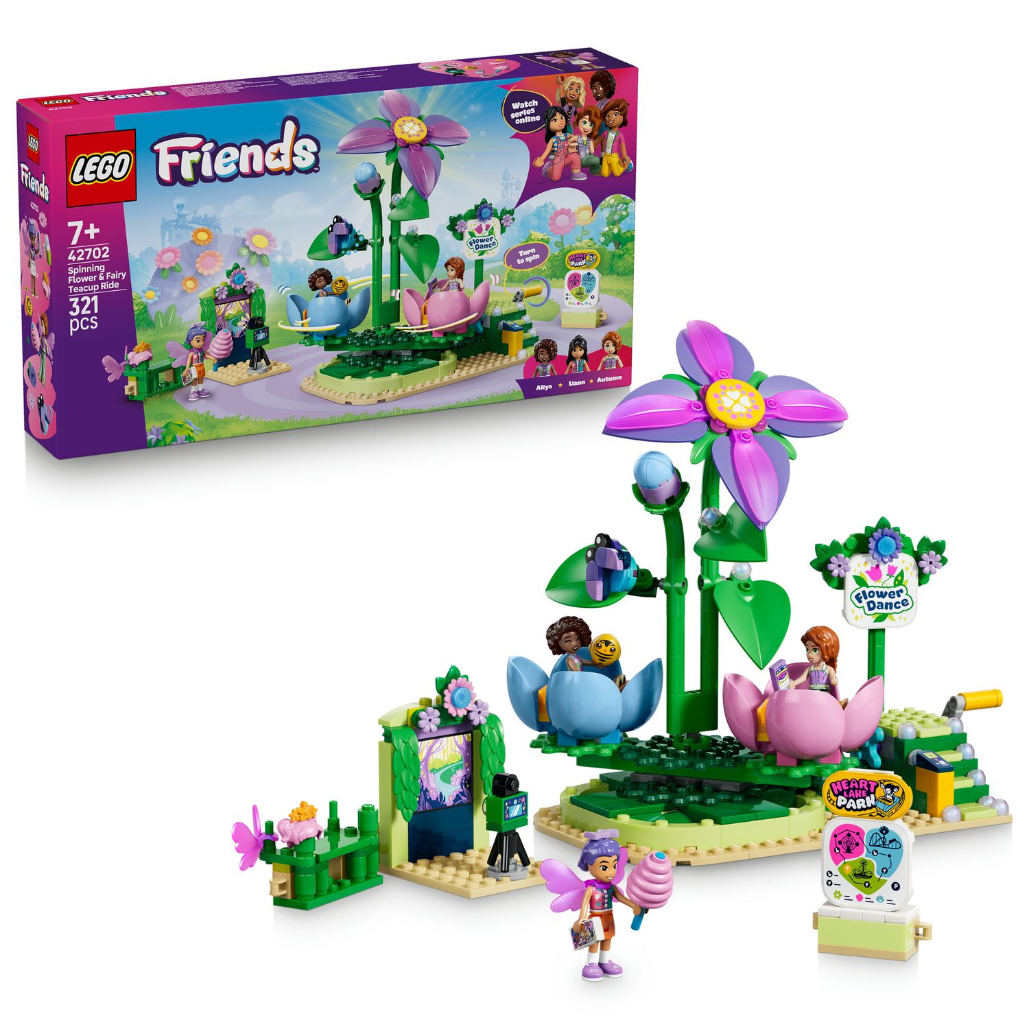 Lego lego friends giostra delle tazze da tè floreali - 42702 - LEGO FRIENDS