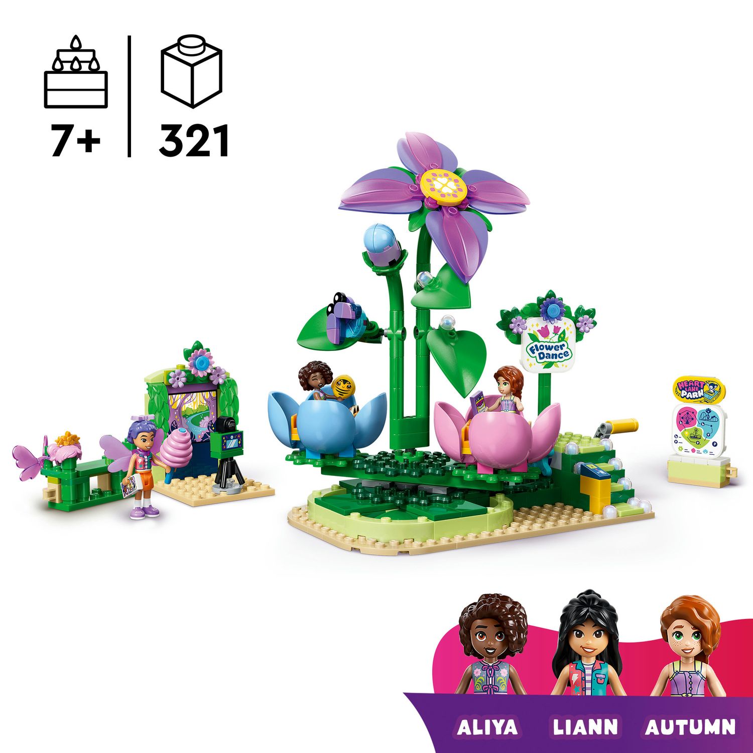 Lego lego friends giostra delle tazze da tè floreali - 42702 - LEGO FRIENDS