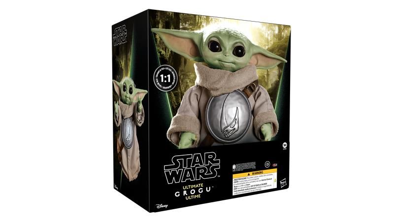 Star wars ultimate grogu animatronico premium 1:1 - replica grandezza naturale edizione limitata, oltre 250 animazioni e suoni, 14+ - Star Wars