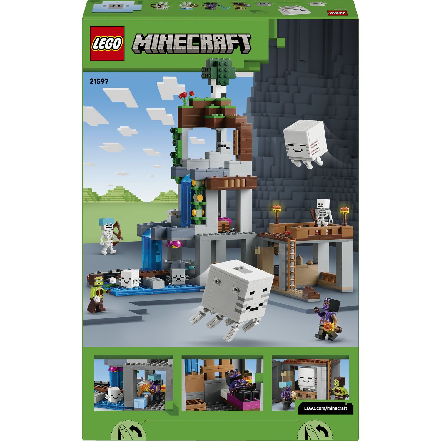 Lego minecraft stazione di ghast - 21597 - MINECRAFT, LEGO