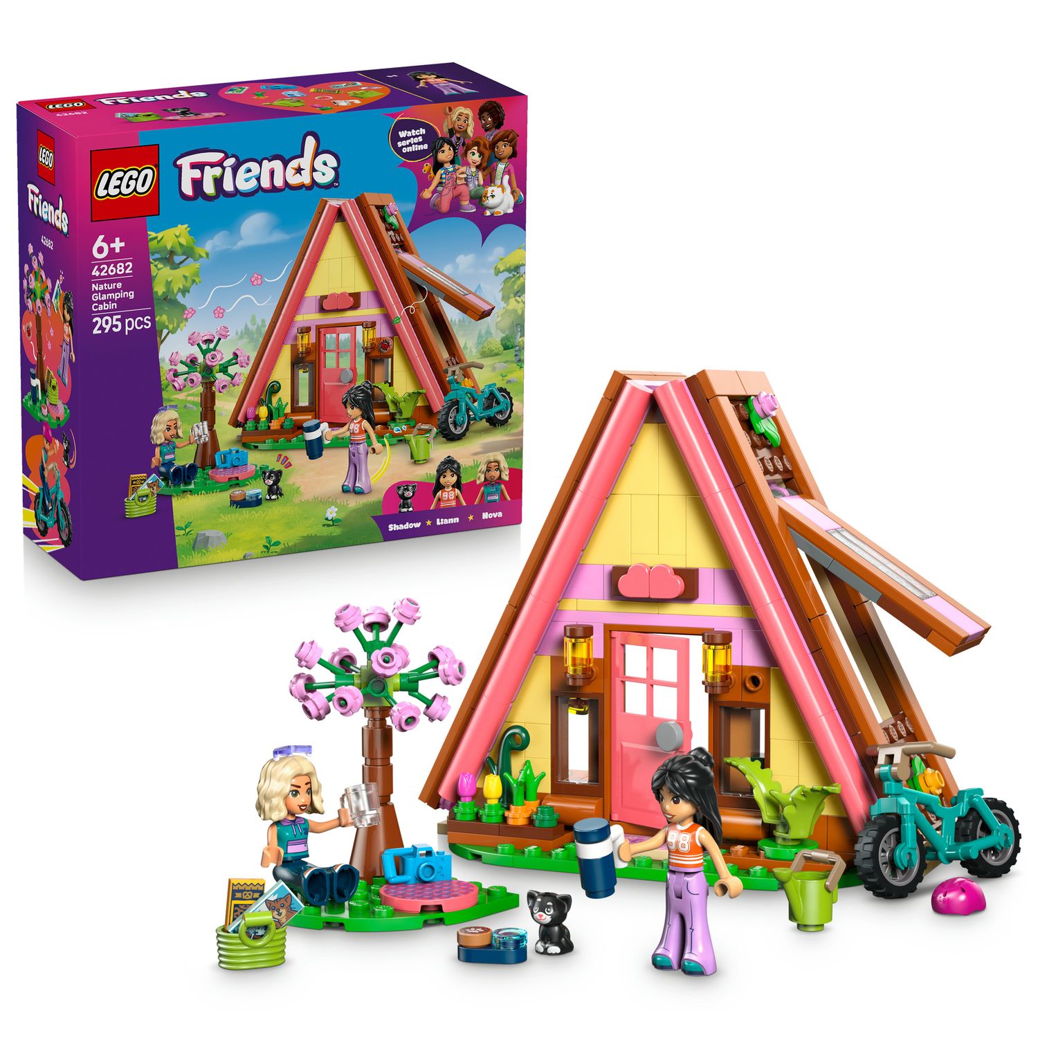Lego lego friends cabina glamping nella natura - 42682 - LEGO FRIENDS