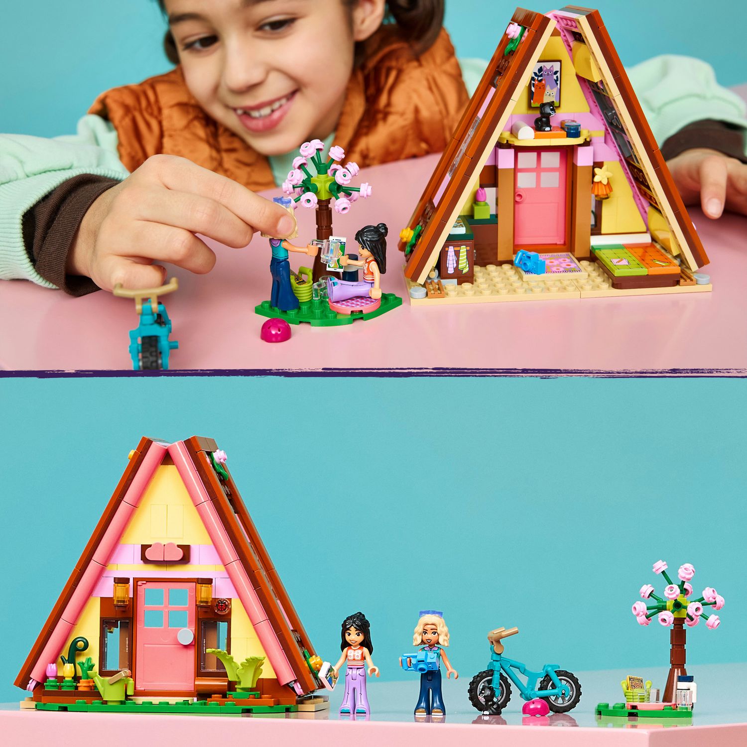 Lego lego friends cabina glamping nella natura - 42682 - LEGO FRIENDS