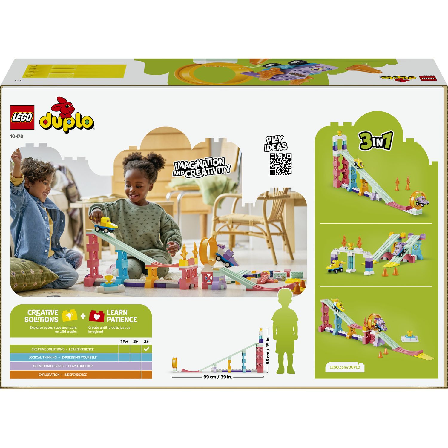 Lego duplo town rampe creative 3 in 1 con veicoli - 10478 - LEGO DUPLO, LEGO