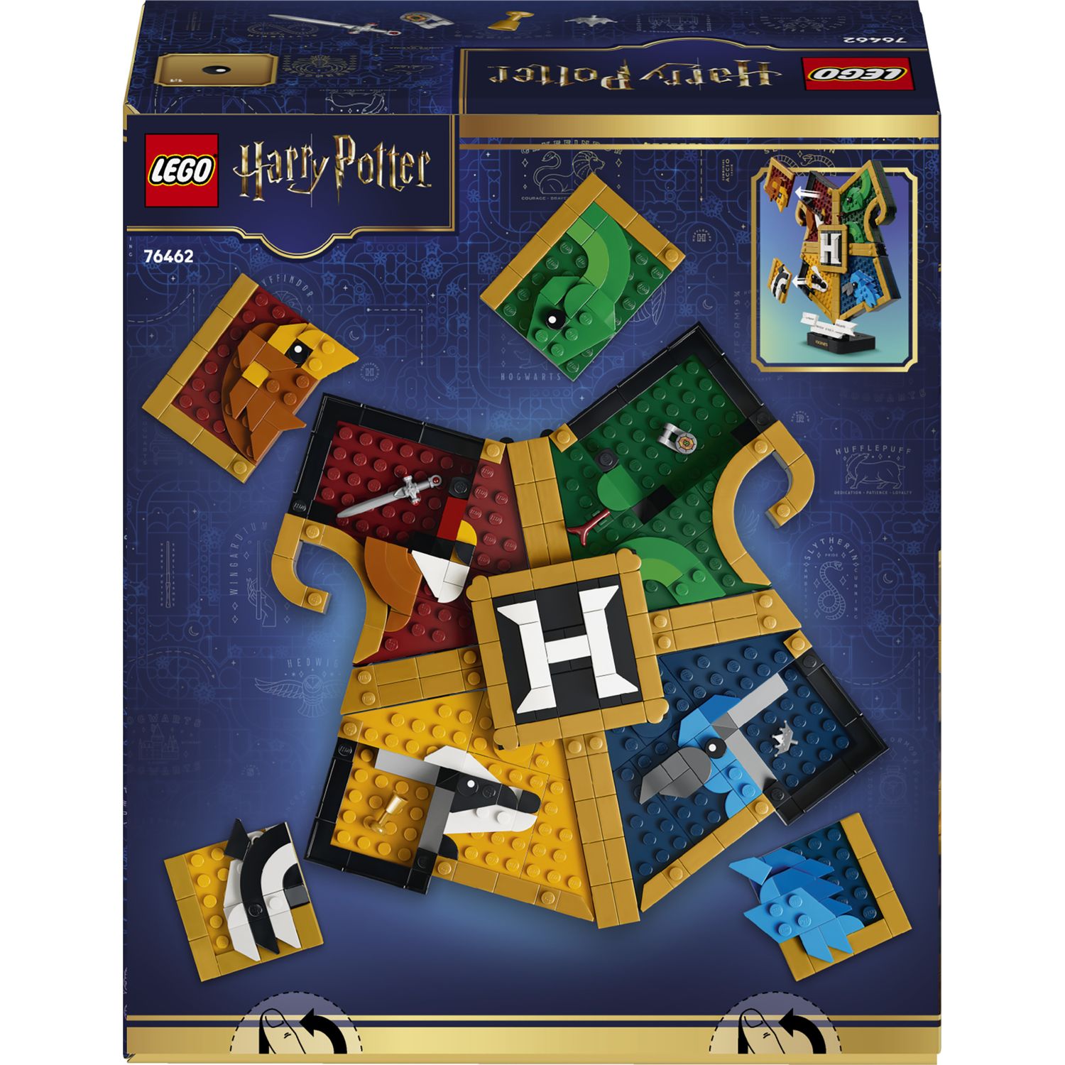 Lego harry potter tm stemma della casa di hogwarts™ - 76462 - Harry Potter, Lego