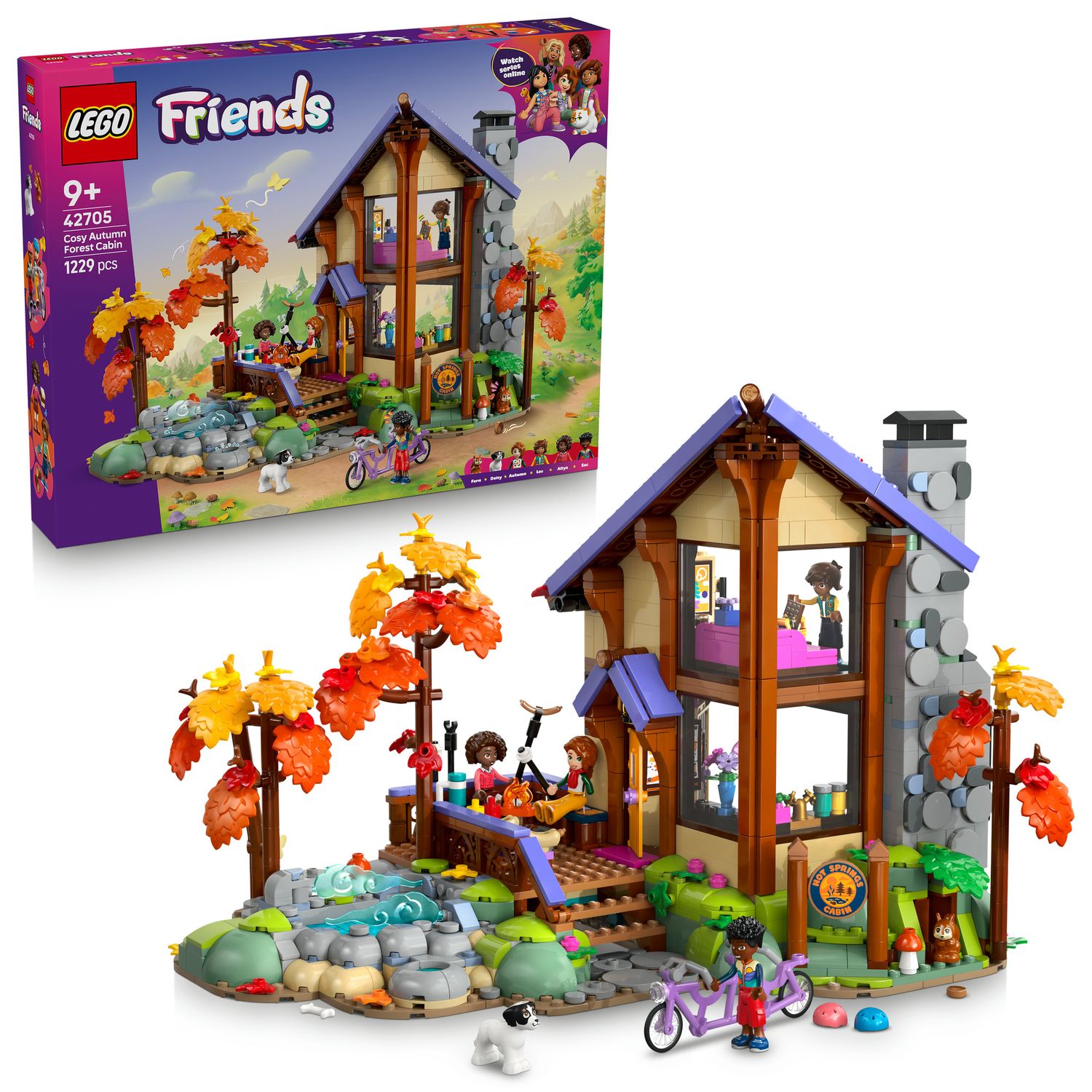 Lego lego friends baita nella foresta autunnale - 42705 - LEGO FRIENDS