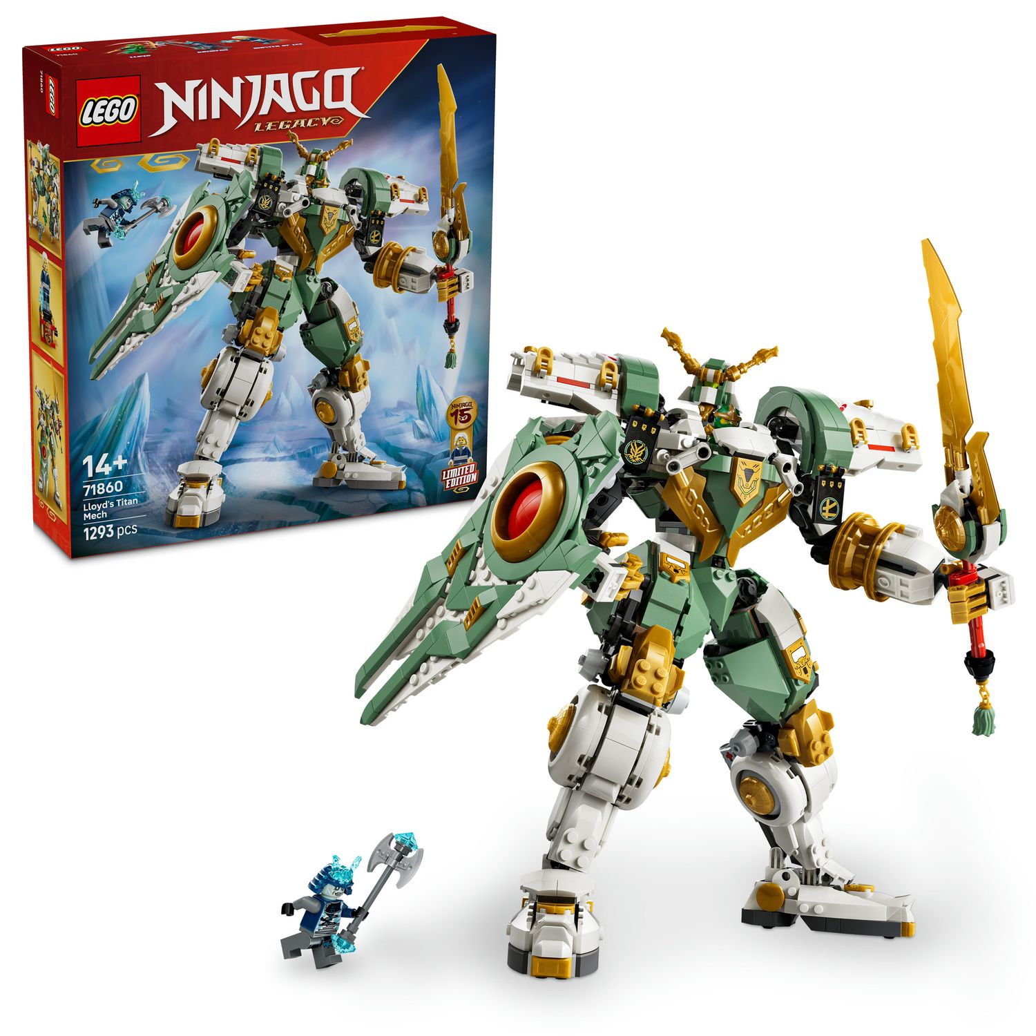 Lego ninjago mech titano di lloyd - 15° anniversario - 71860 - LEGO NINJAGO