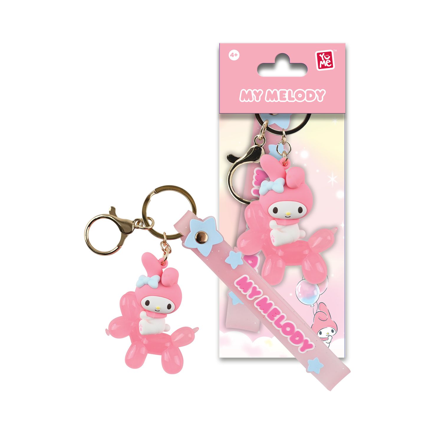 Yume hello kitty and friends portachiavi e cinturino serie palloncini - Hello Kitty