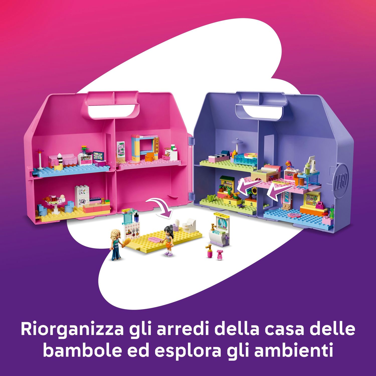 Lego lego friends valigetta creativa casa delle bambole - 42697 - LEGO FRIENDS