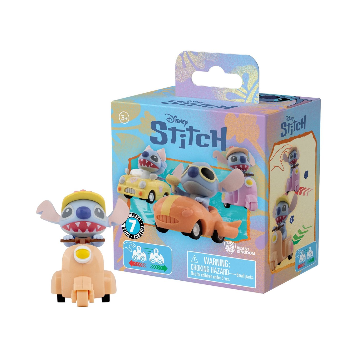 Serie 2 di yume stitch zoom hero blind box - Disney Stitch