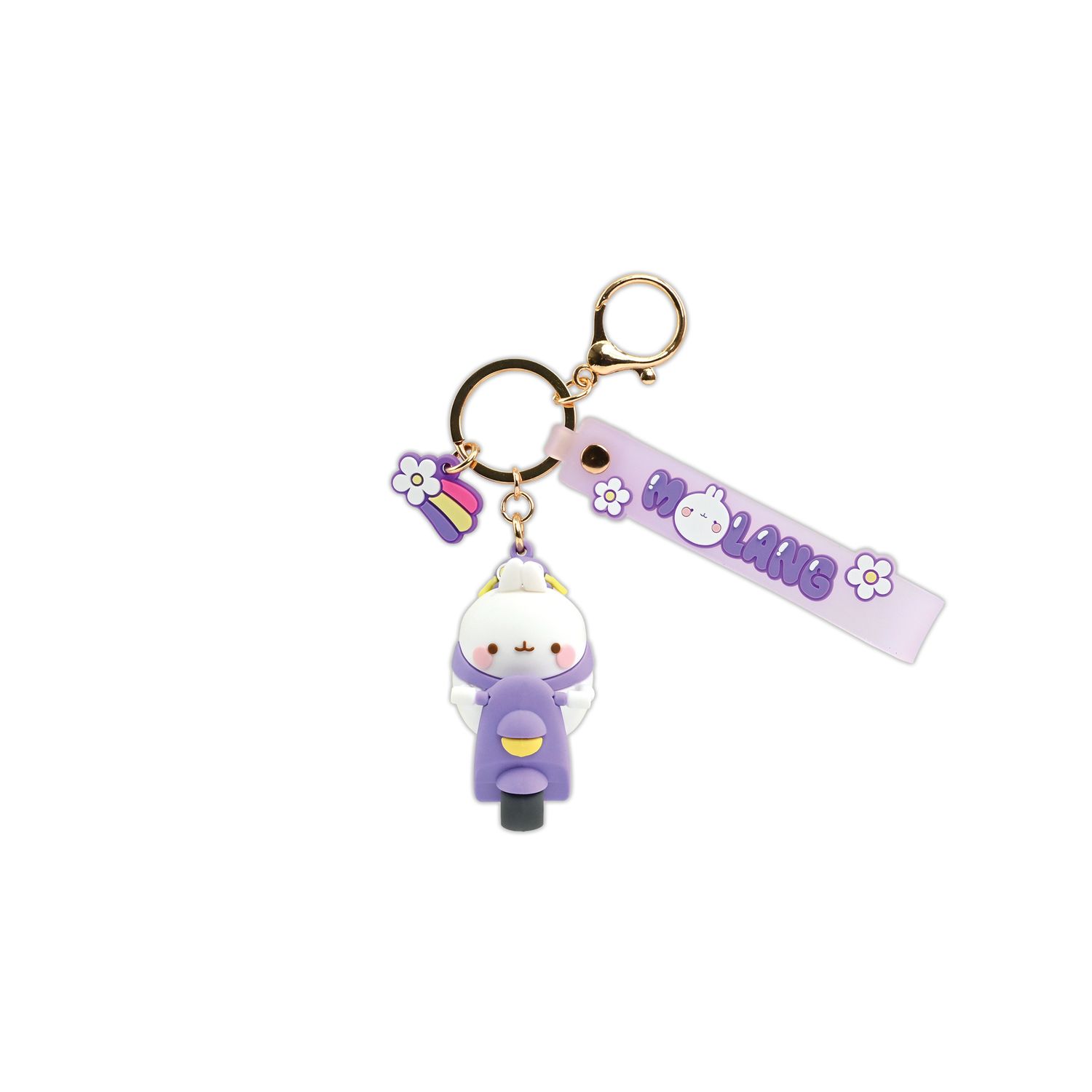 Serie di scooter con portachiavi e cinturino yume molang - NO BRAND