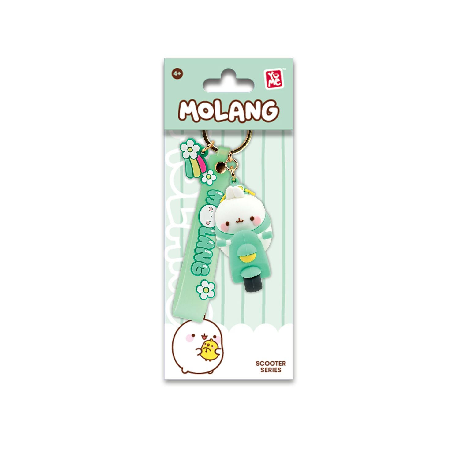 Serie di scooter con portachiavi e cinturino yume molang - NO BRAND