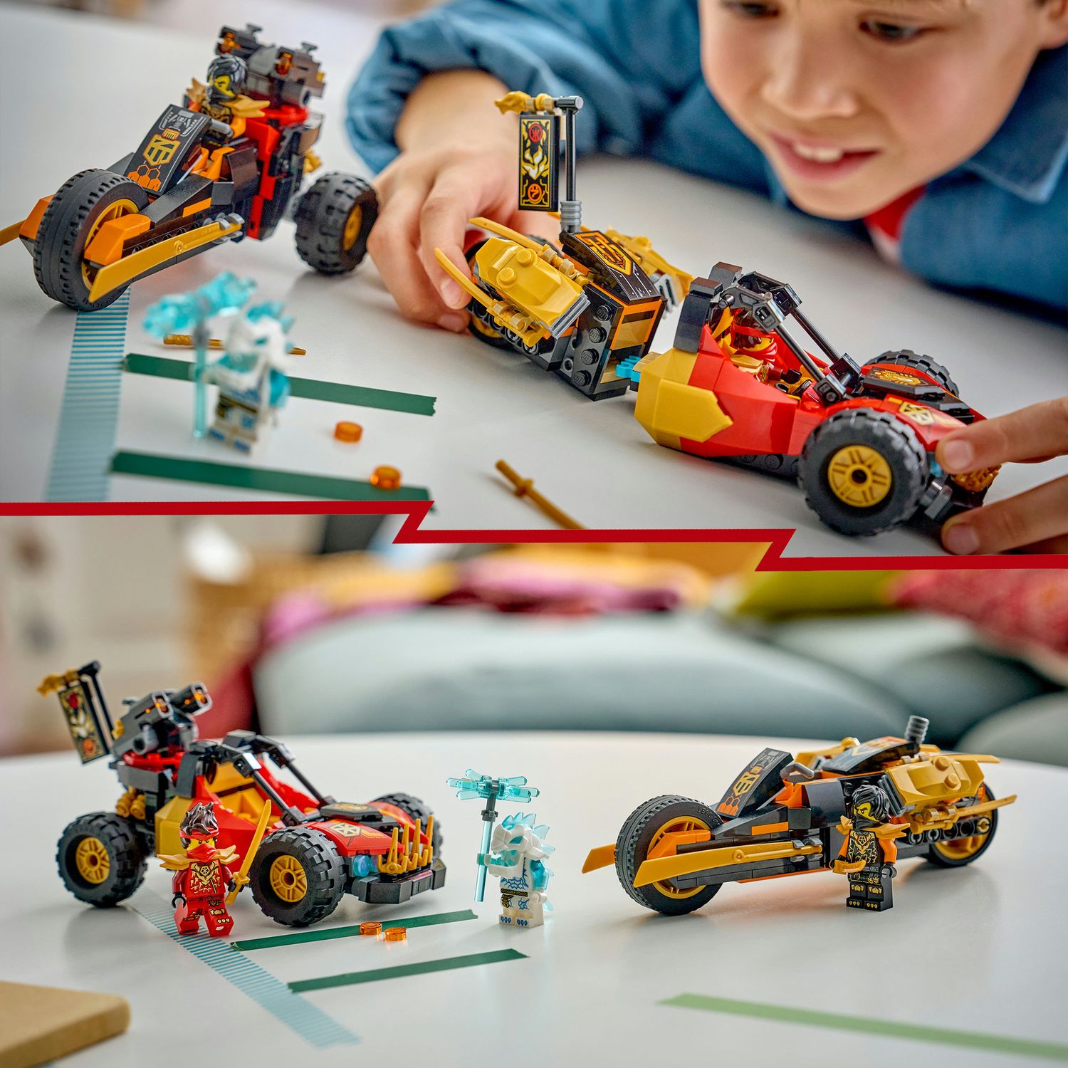 Lego ninjago veicoli combinanti di kai e cole - 71864 - LEGO NINJAGO