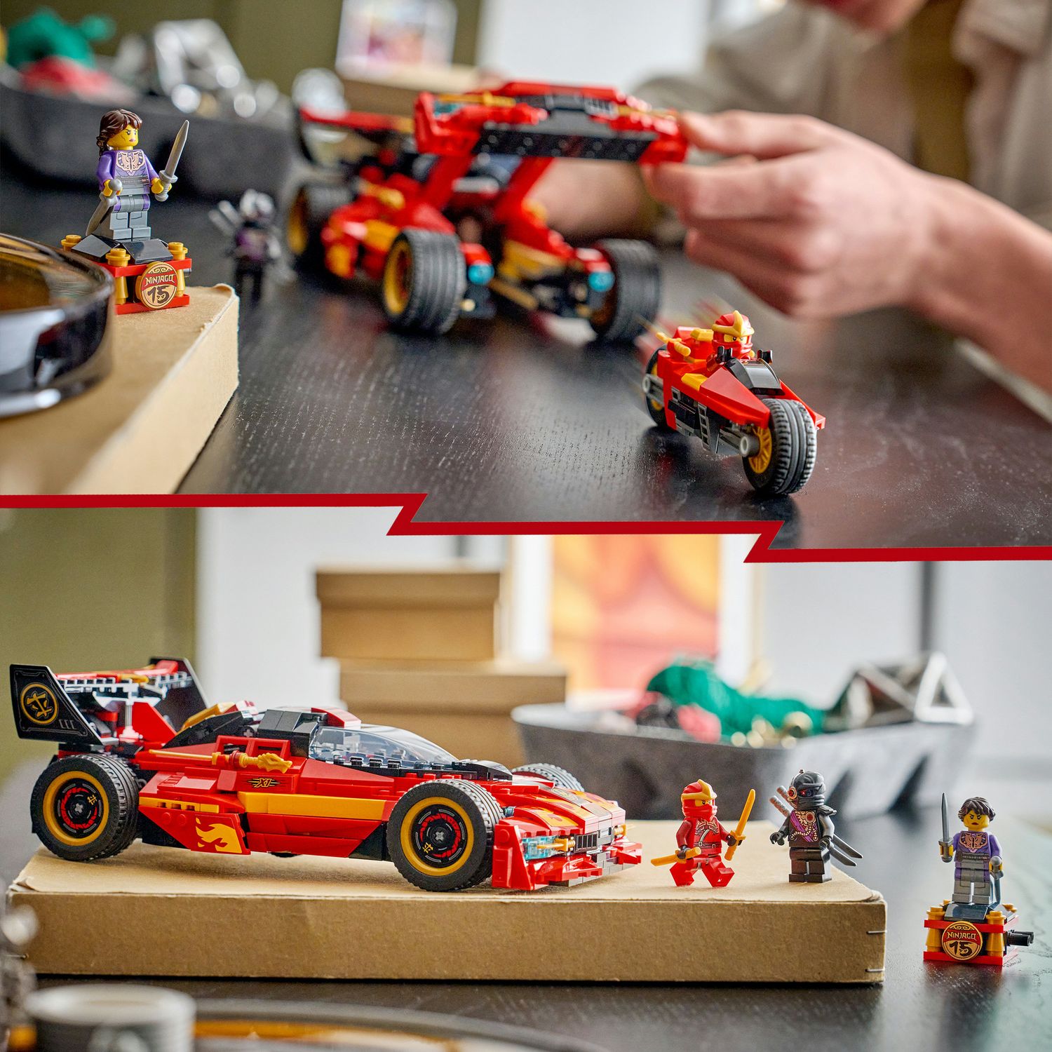 Lego ninjago super-bolide ninja x-1 - 15° anniversario - 71867 - LEGO NINJAGO