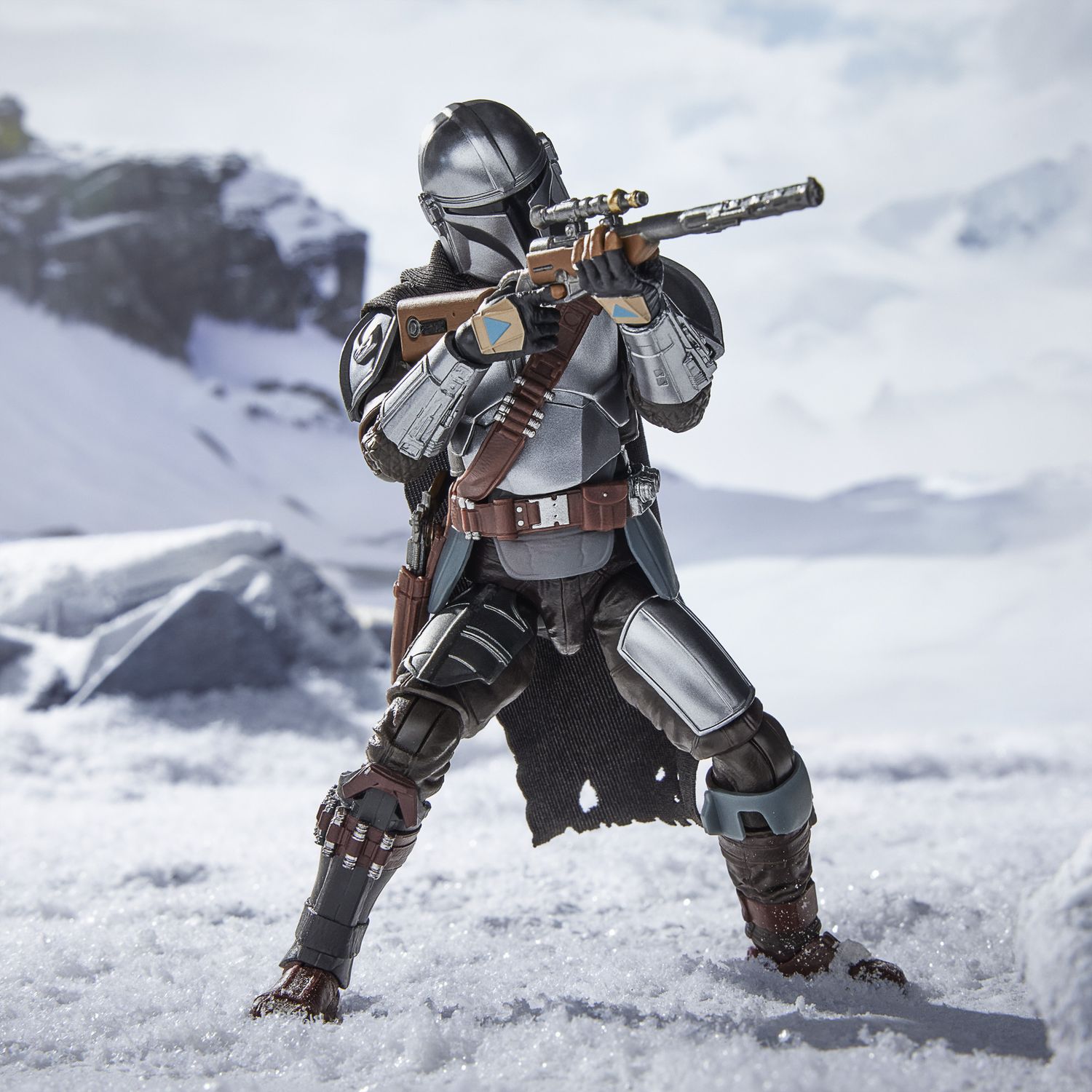 Hasbro star wars the black series, il mandaloriano e grogu - Star Wars