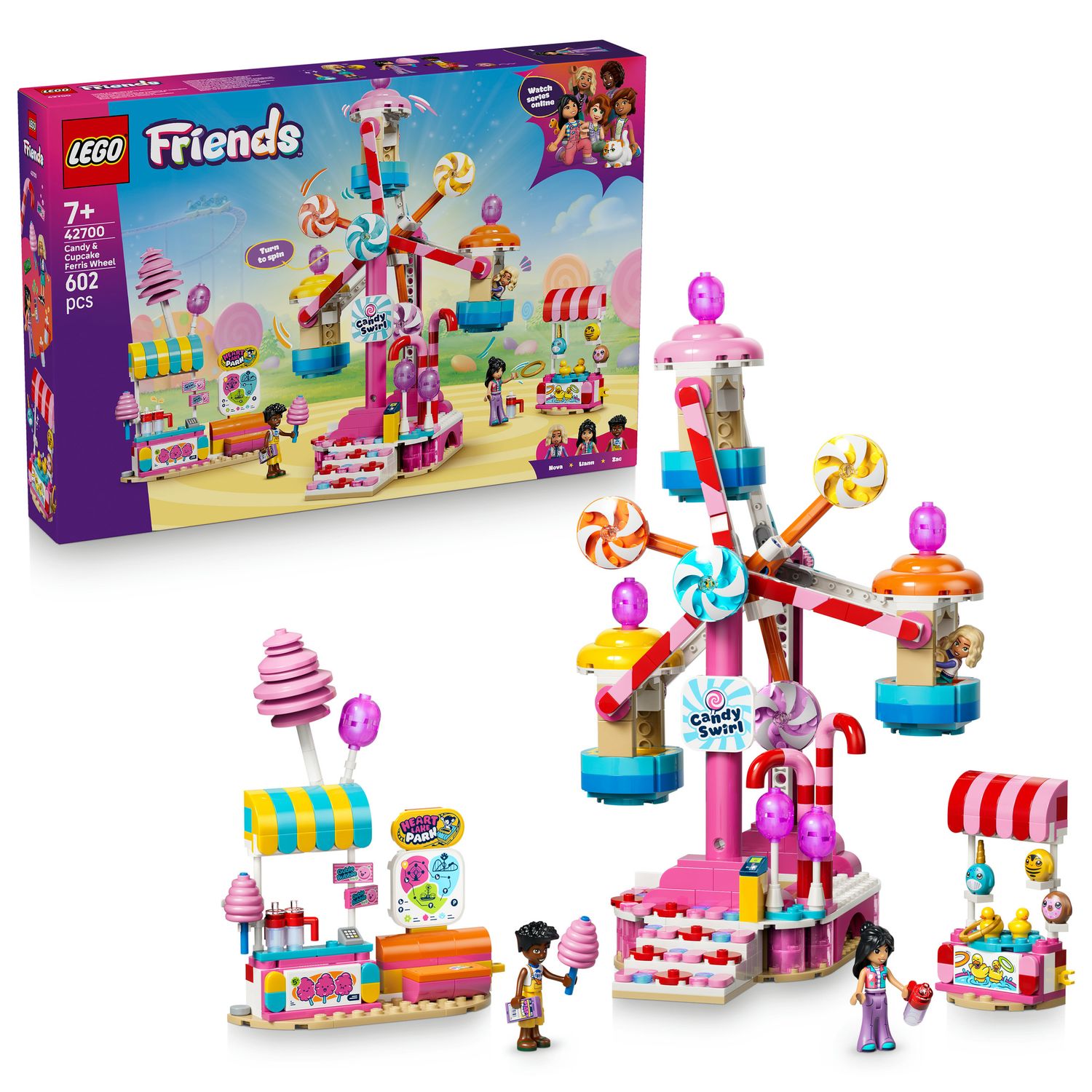 Lego lego friends ruota panoramica dolci e cupcake - 42700 - LEGO FRIENDS