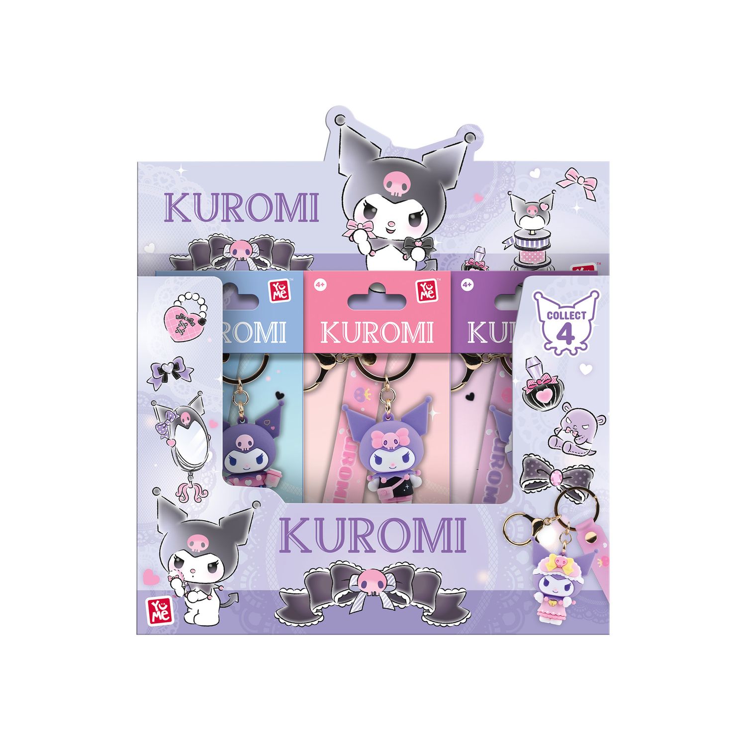 Yume hello kitty and friends mini-doll da 5 cm serie amici della foresta - Hello Kitty