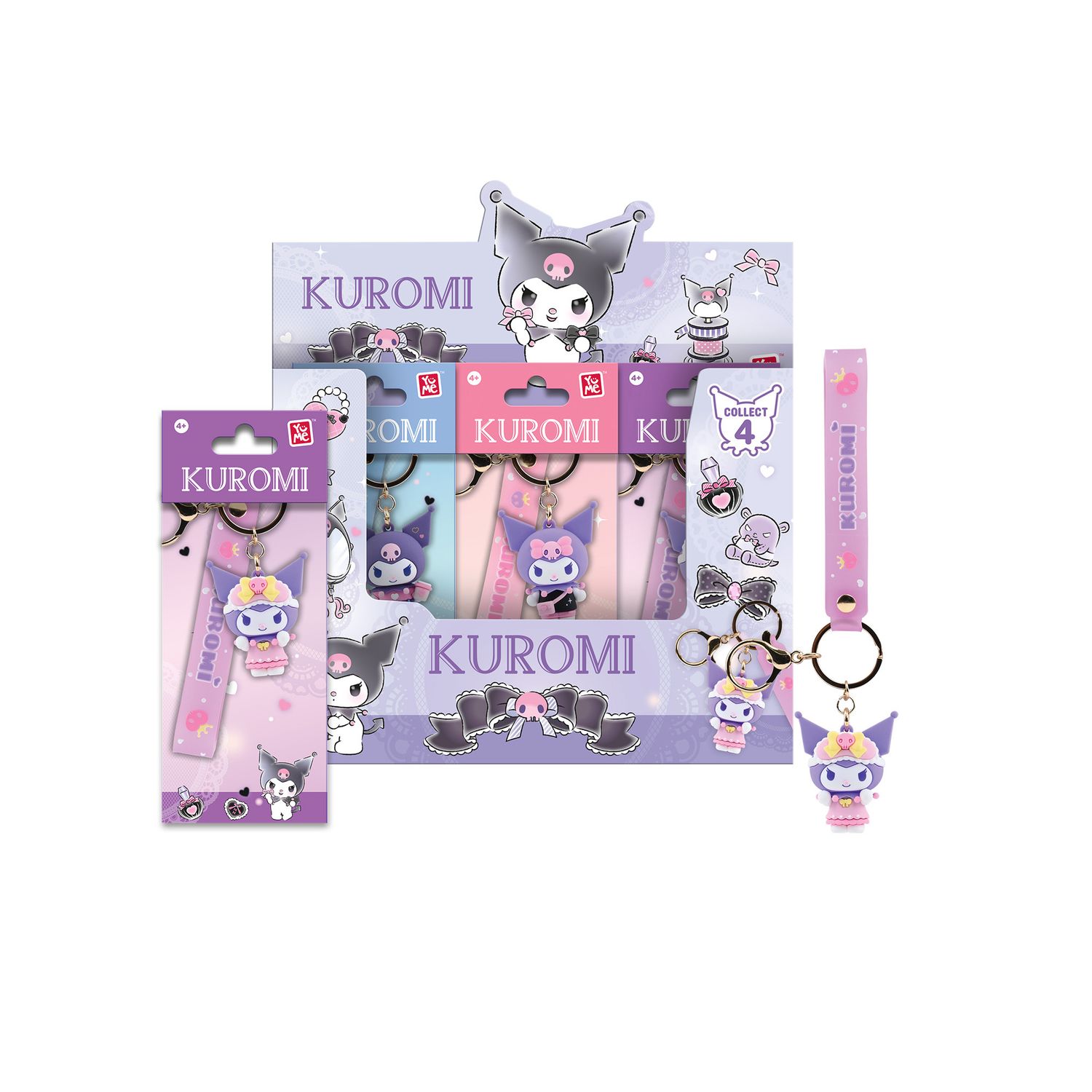 Yume hello kitty and friends mini-doll da 5 cm serie amici della foresta - Hello Kitty