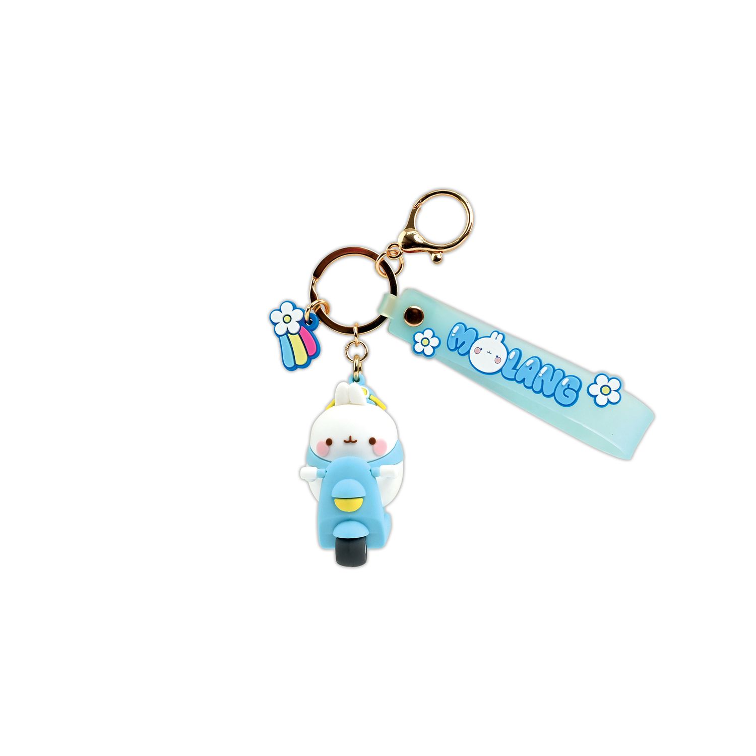 Serie di scooter con portachiavi e cinturino yume molang - NO BRAND