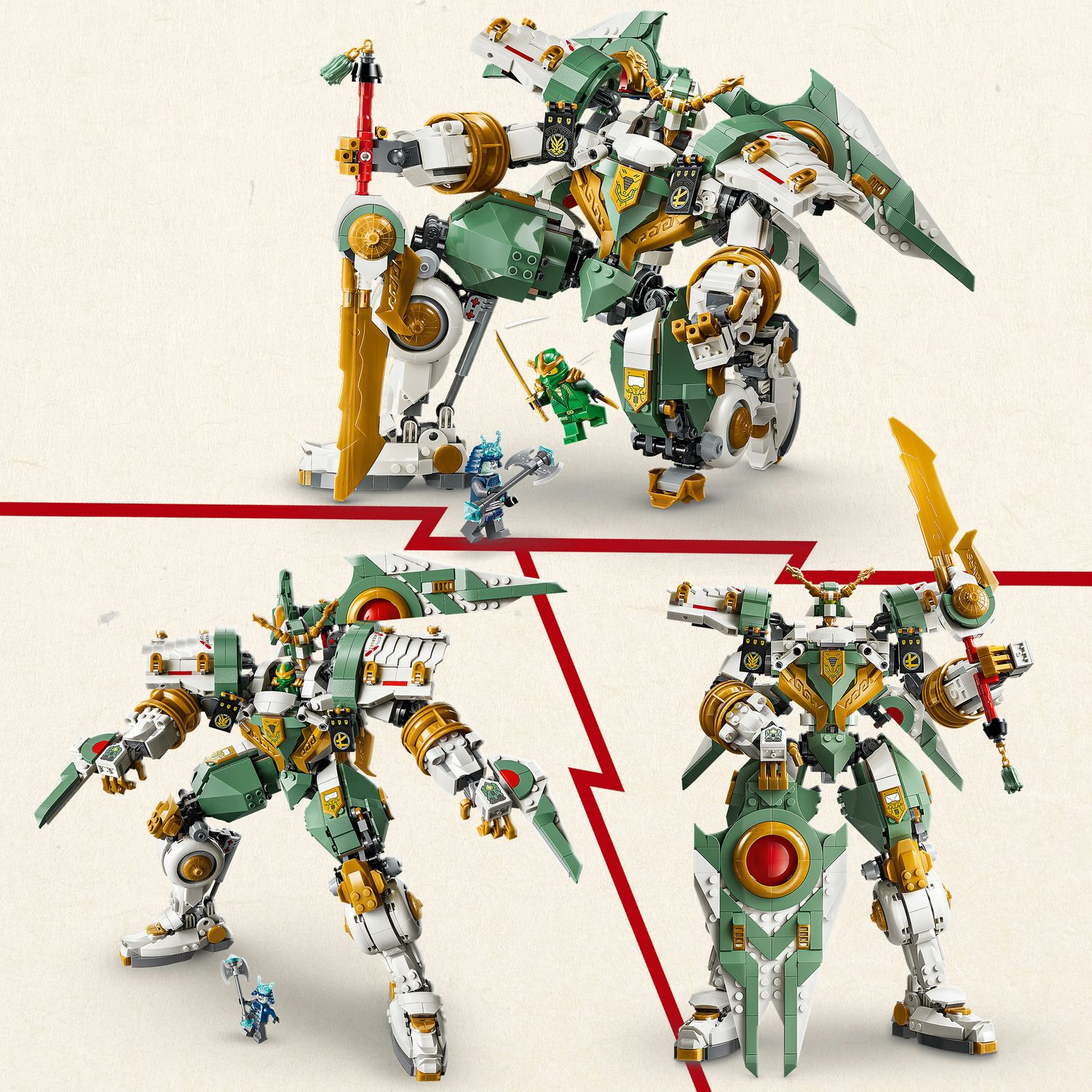 Lego ninjago mech titano di lloyd - 15° anniversario - 71860 - LEGO NINJAGO