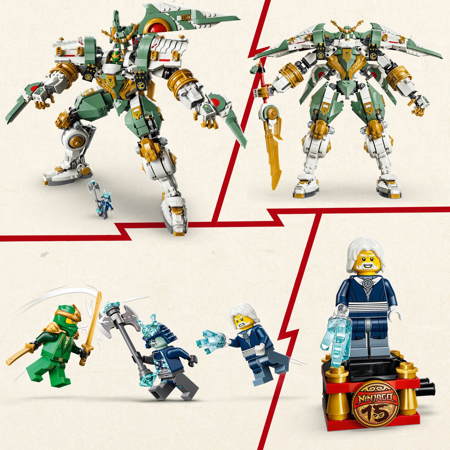 Lego ninjago mech titano di lloyd - 15° anniversario - 71860 - LEGO NINJAGO