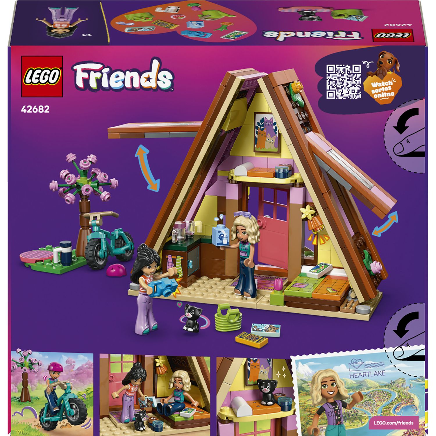 Lego lego friends cabina glamping nella natura - 42682 - LEGO FRIENDS