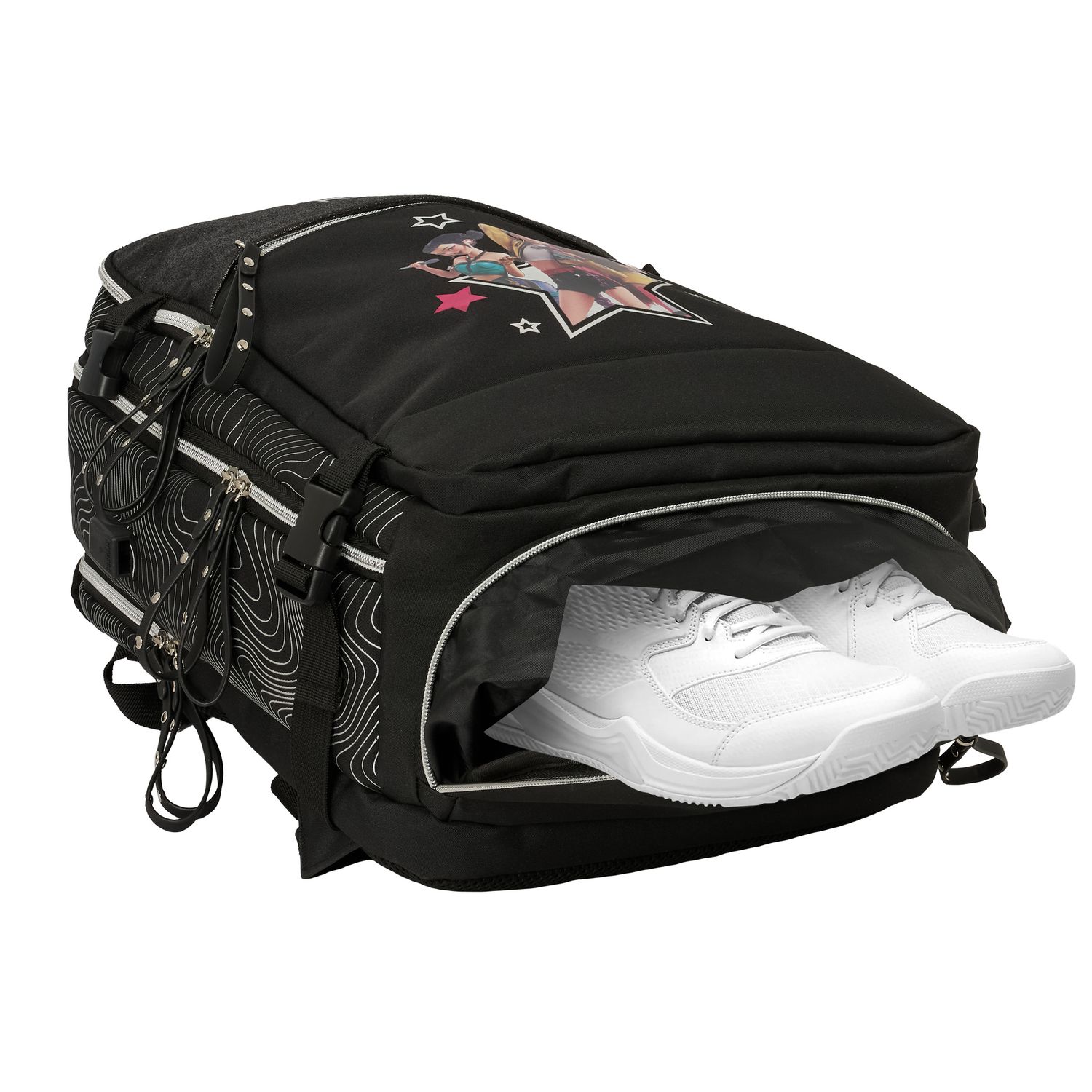 Zaino weekend laptop 15.6” k‑pop demon hunters energy ufficiale - K-POP DEMON HUNTERS