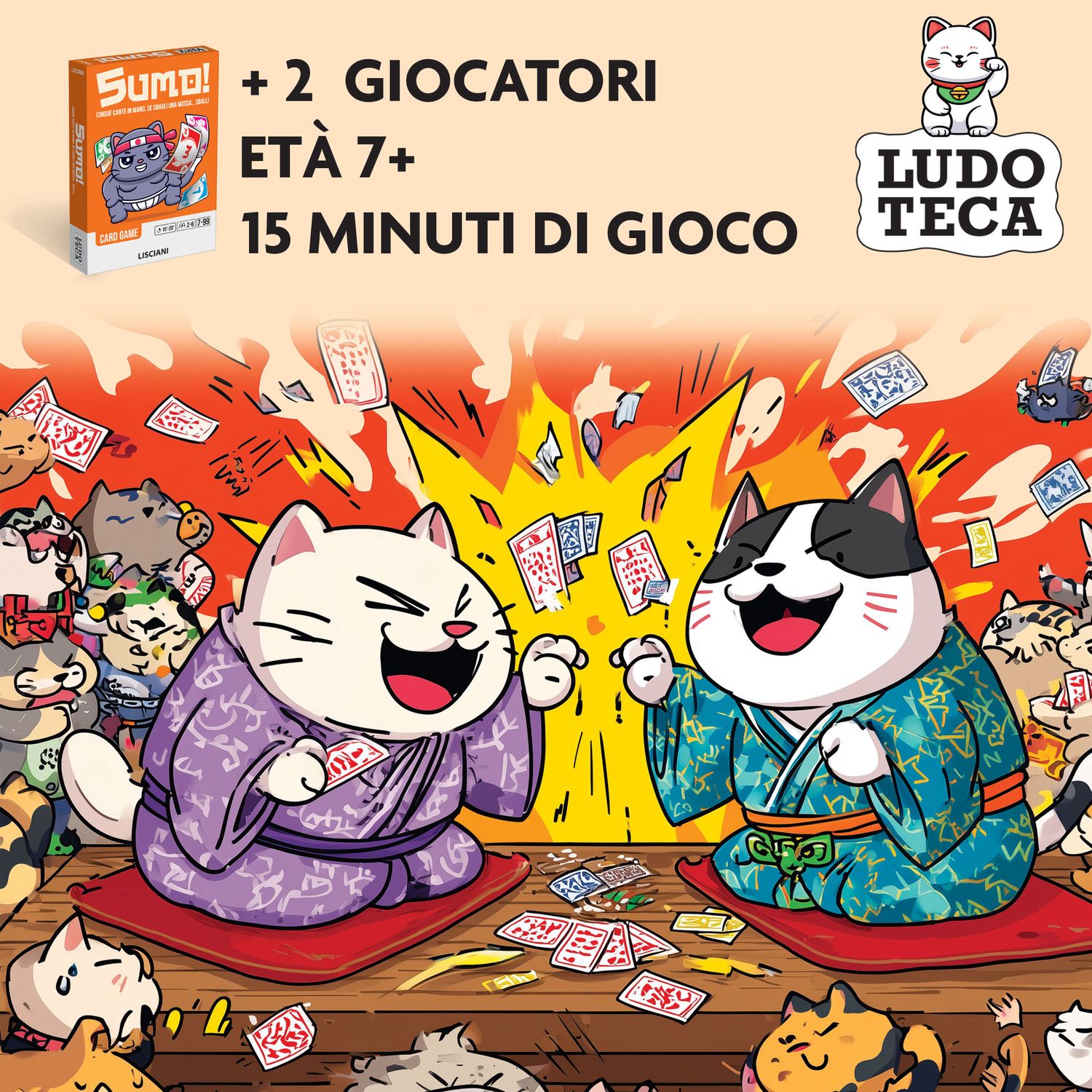 Ludoteca card game 5umo - LISCIANI