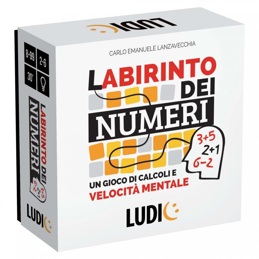 Labirinto dei numeri – gioco di calcolo mentale e velocità 8+ per famiglia - LUDIC