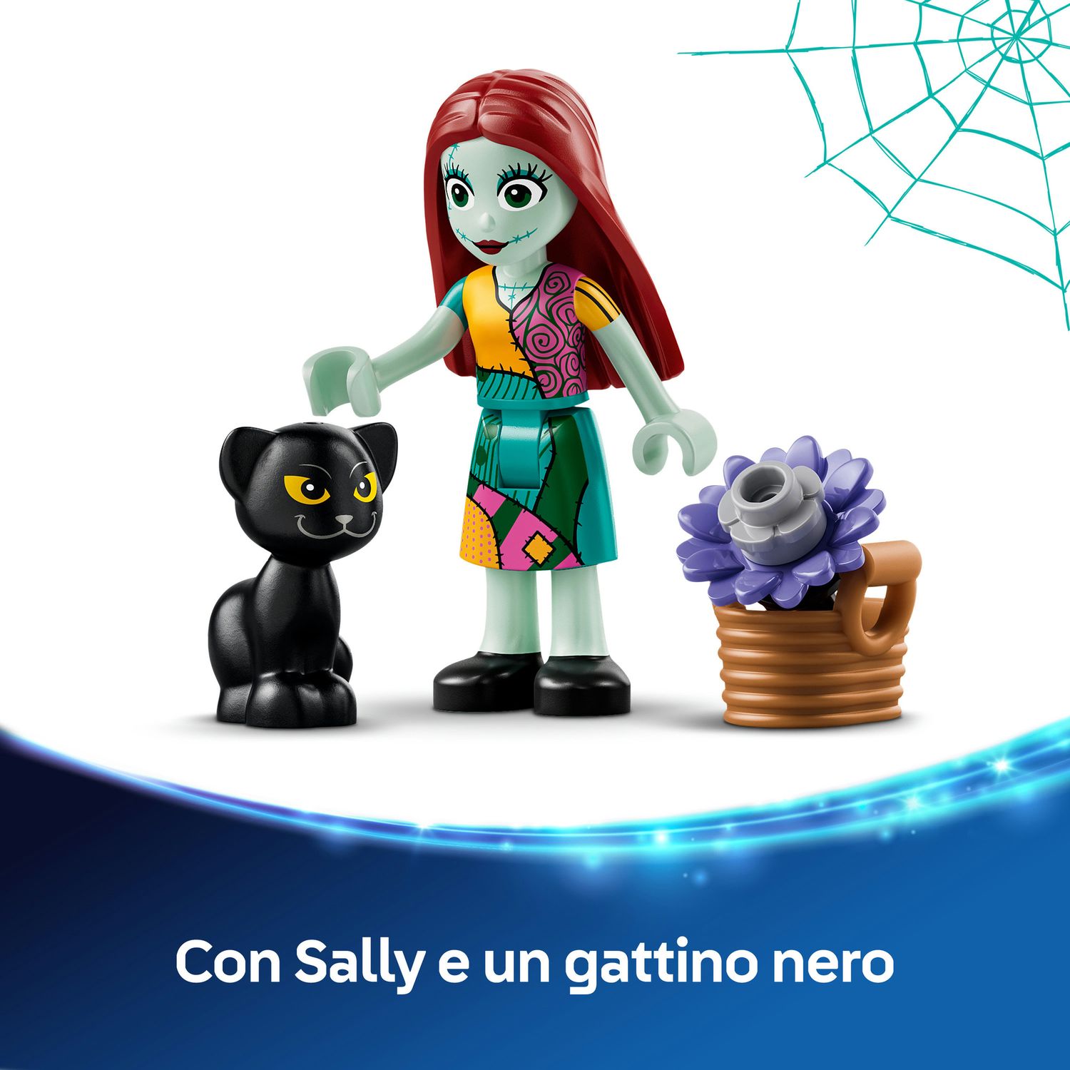 Lego - disney the nightmare before christmas 43288 vaso di fiori di sally - Disney